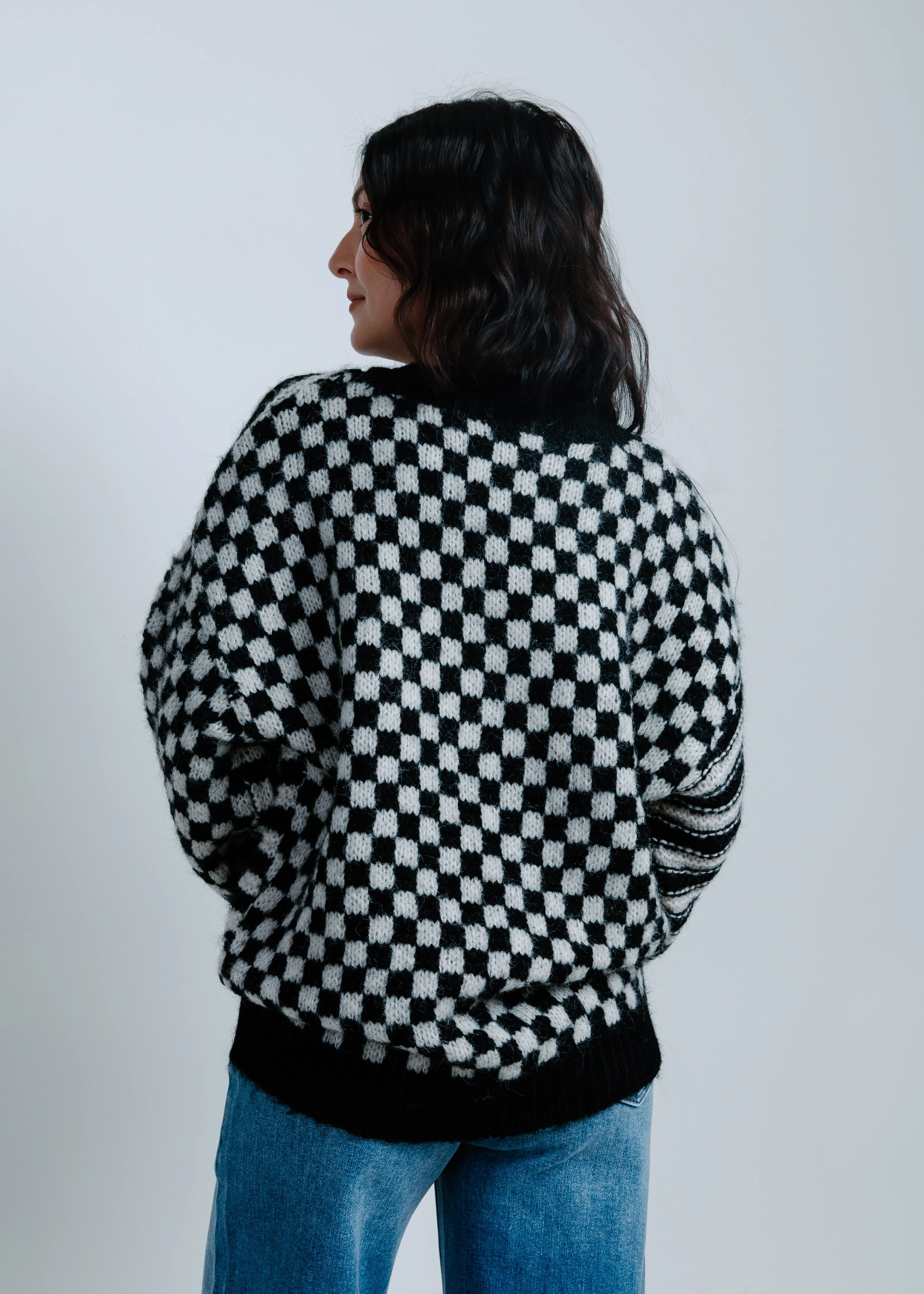 Eden Checkered Sweater sold by Vinnie Louise product image thumbnail 3