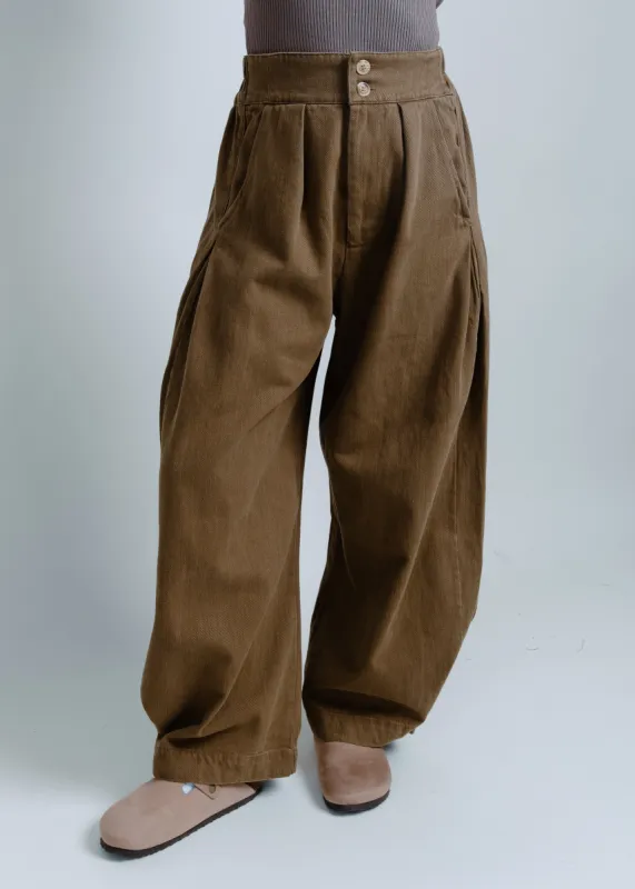 Carmen Wide Leg Pants - Camel sold by Vinnie Louise