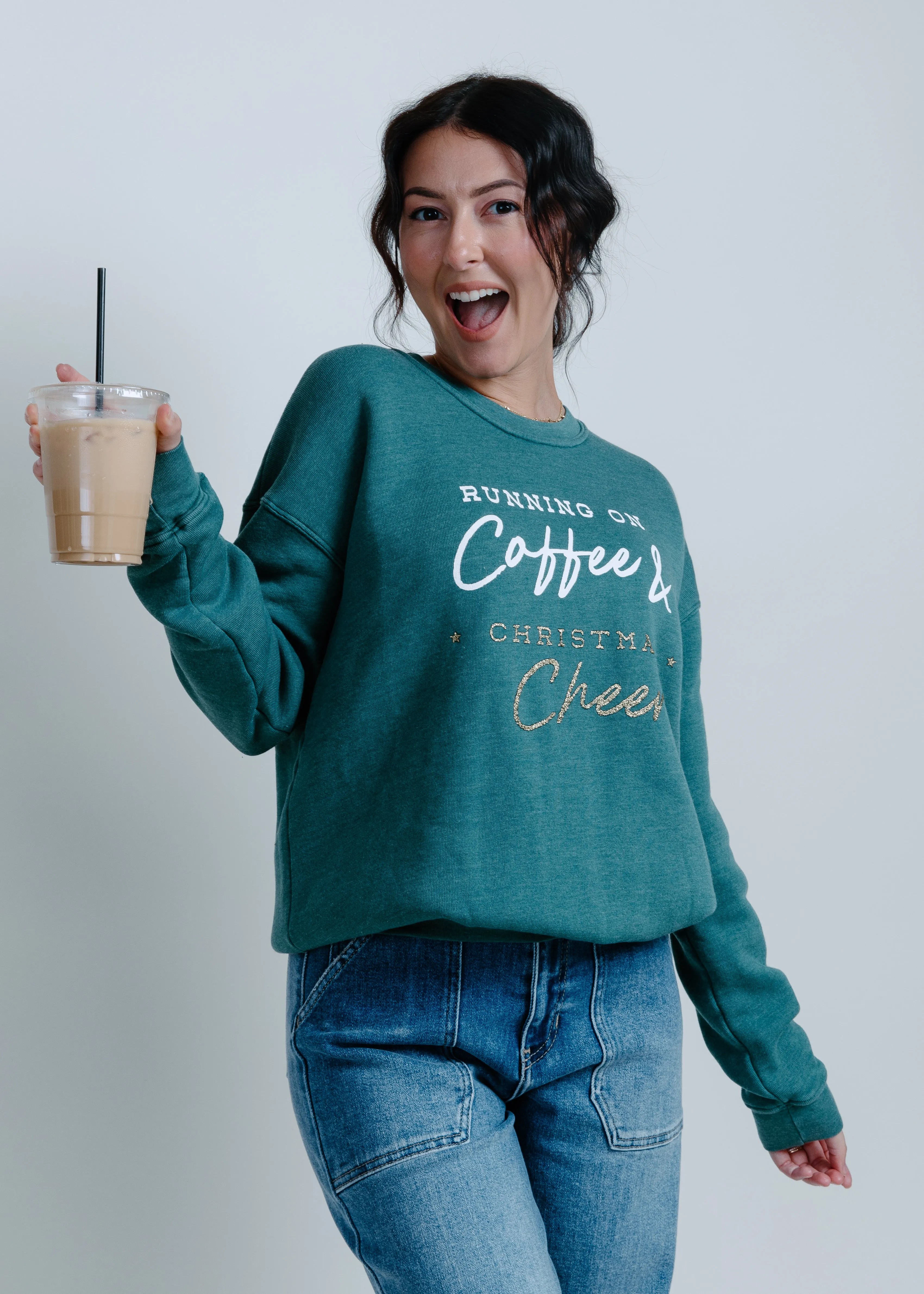 Christmas Cheer Crewneck sold by Vinnie Louise product image thumbnail 5