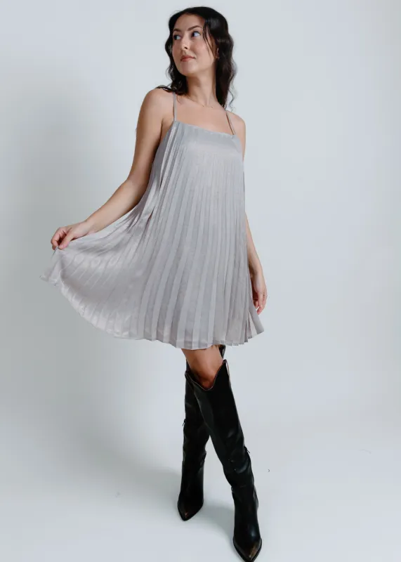 Charlie Pleated Mini Dress sold by Vinnie Louise