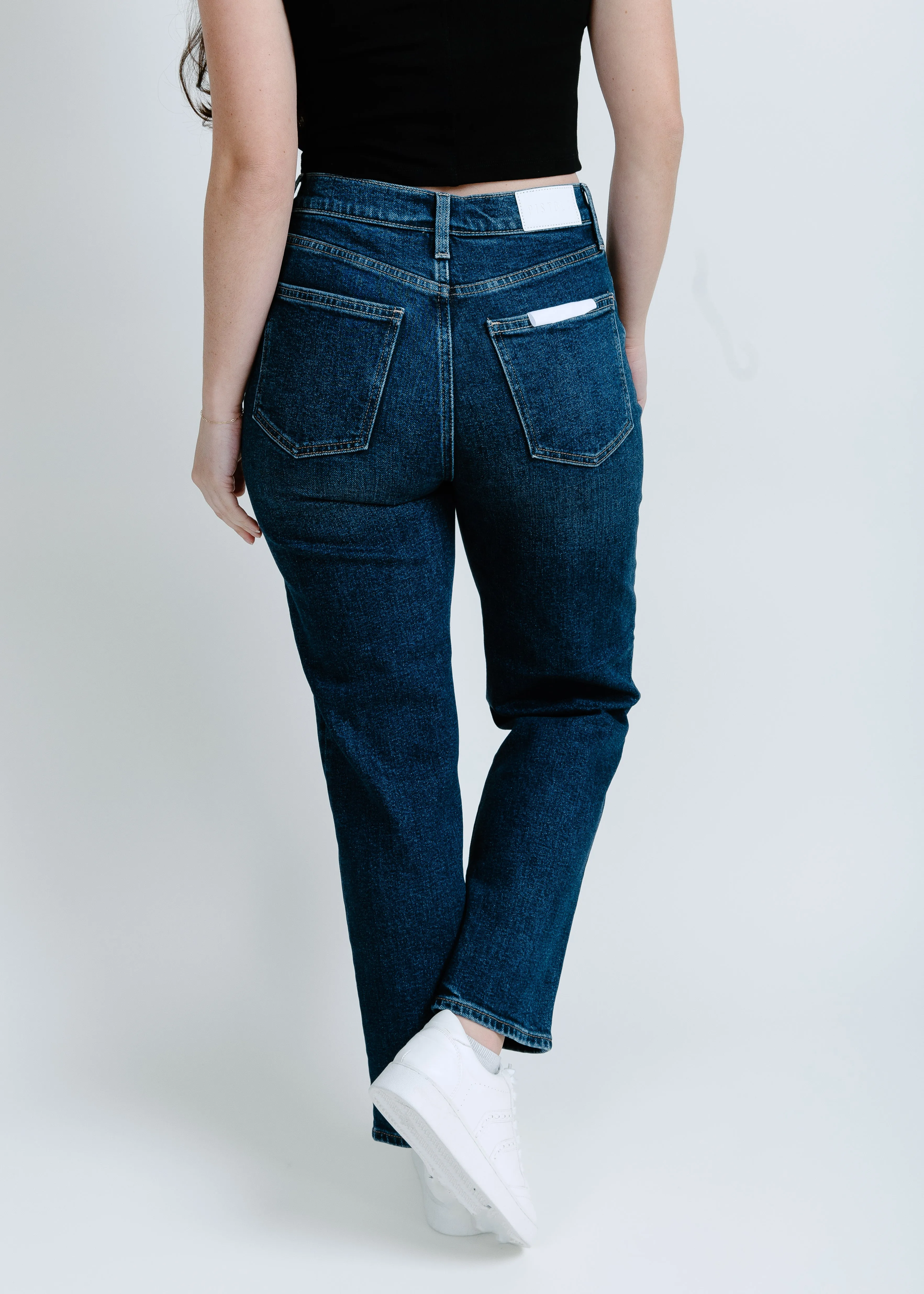 Charlie High Rise Classic Straight Ankle - Gala sold by Vinnie Louise product image thumbnail 3