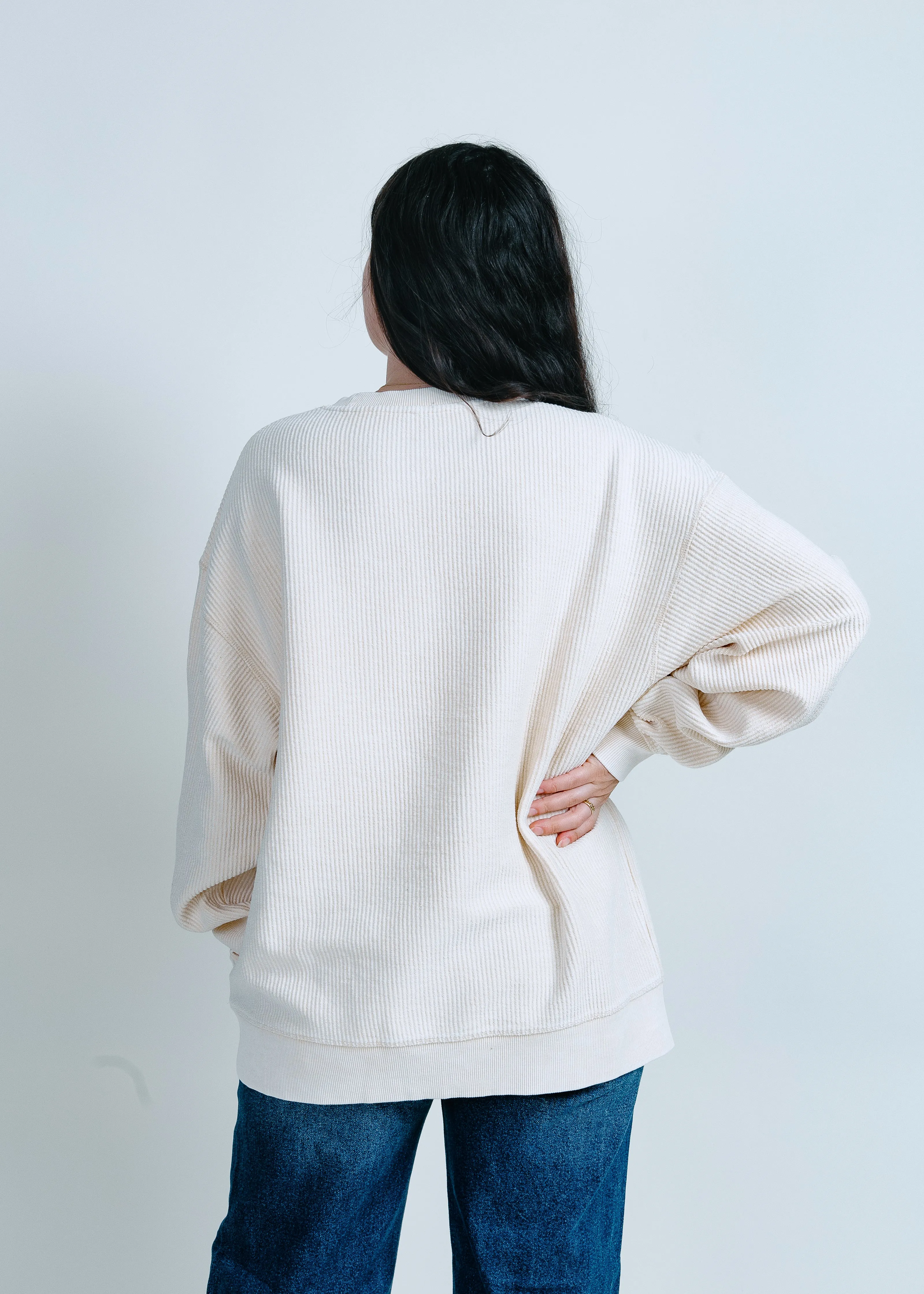 NASH Corded Crew - Natural sold by Vinnie Louise product image thumbnail 3