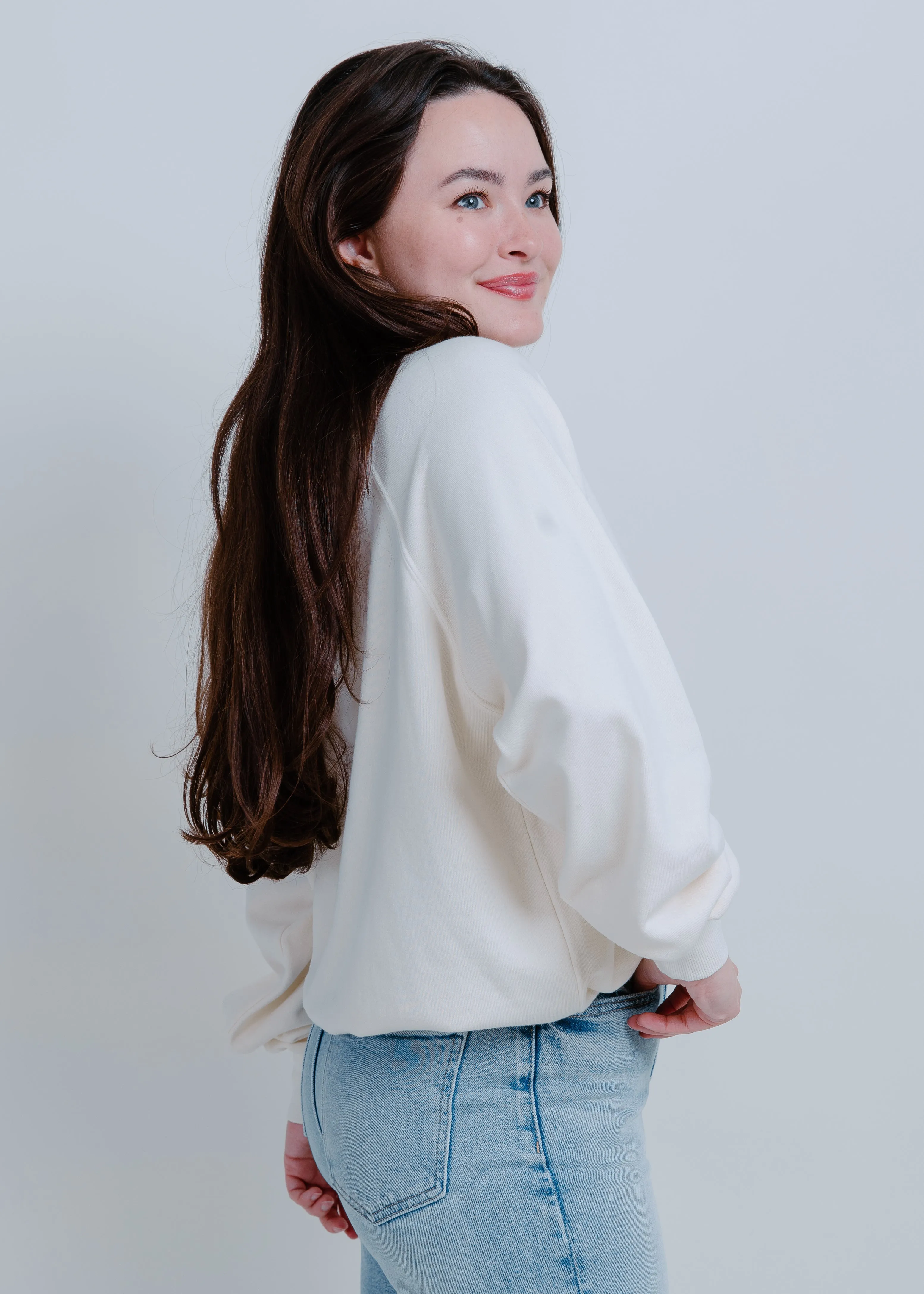 Snowball Long Sleeve Crewneck sold by Vinnie Louise product image thumbnail 2
