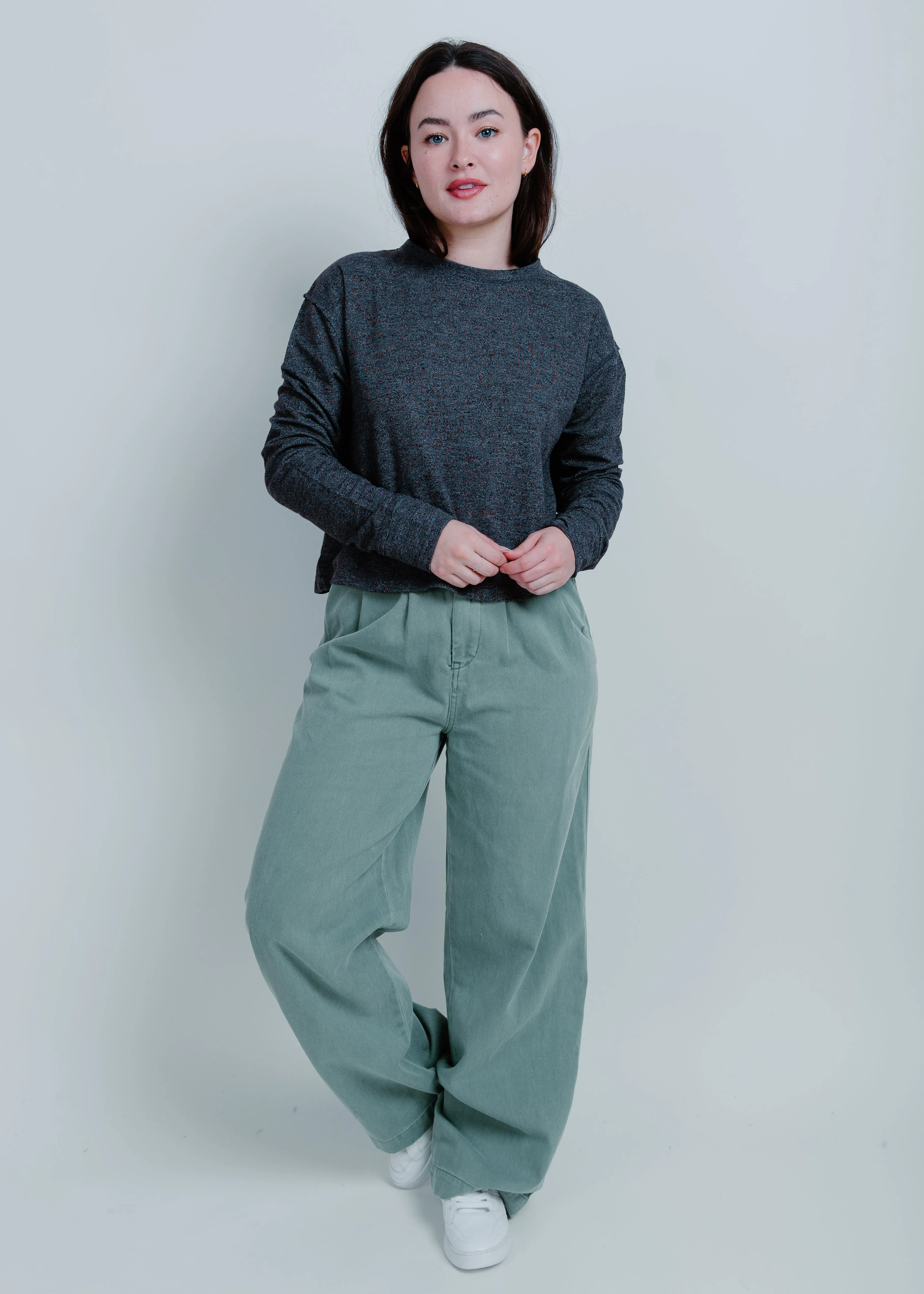 Marley Crewneck - Charcoal sold by Vinnie Louise