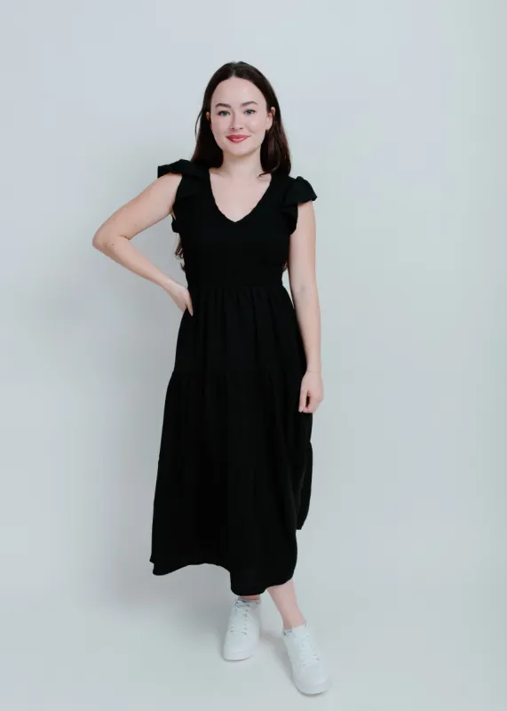 Ciara Short Sleeve Midi Dress sold by Vinnie Louise