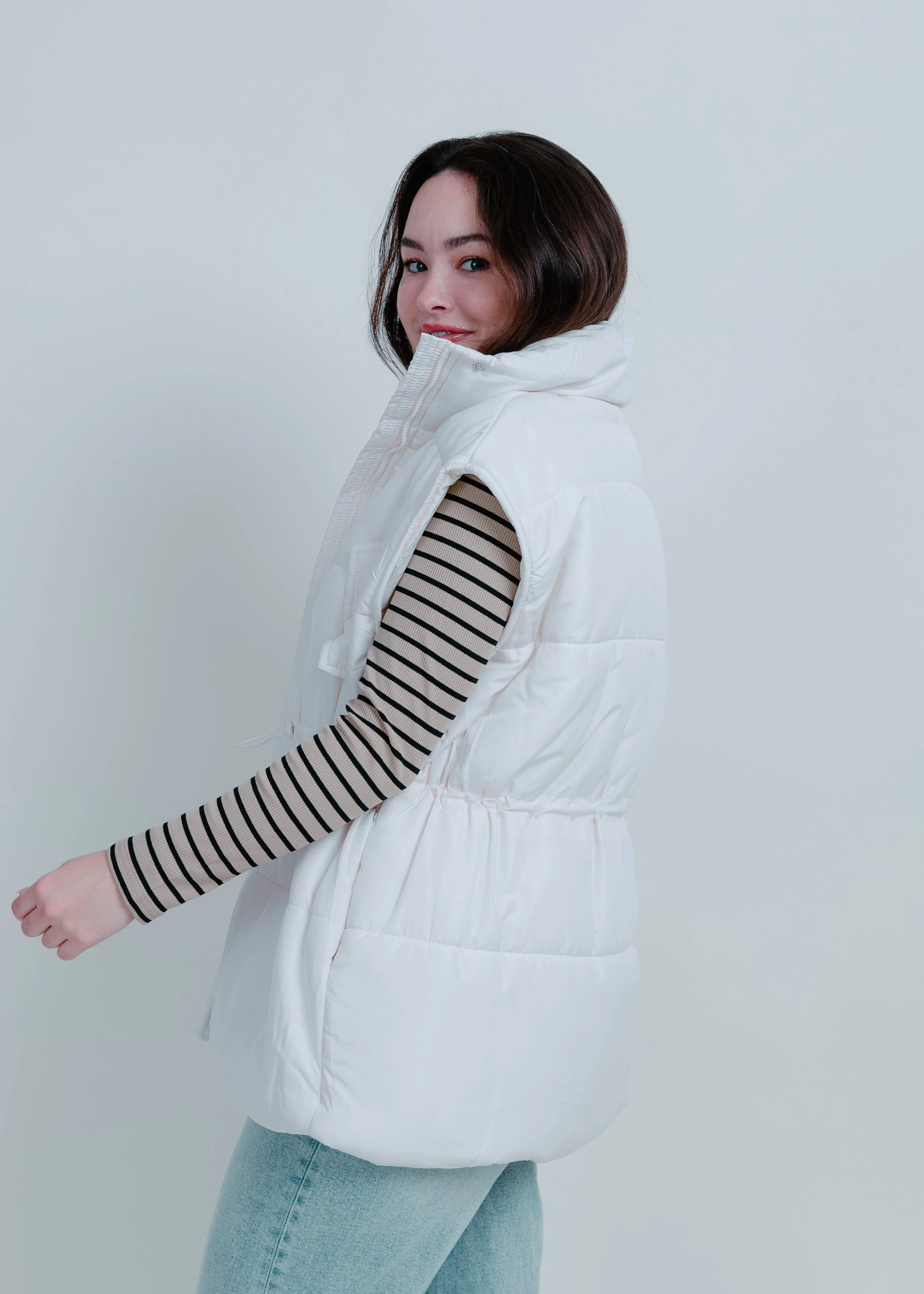 Demi Oversized Puffer Vest sold by Vinnie Louise product image thumbnail 5
