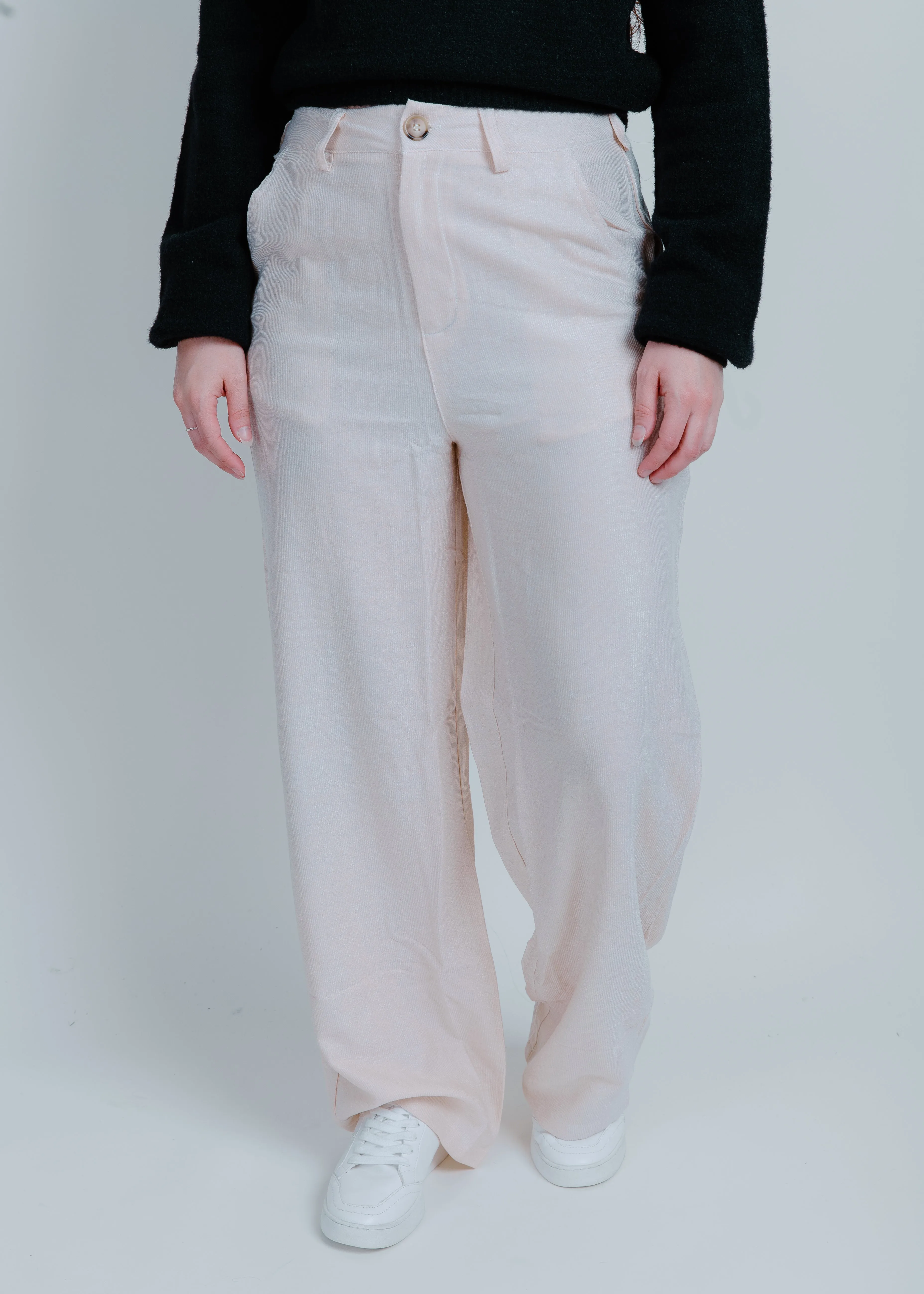 Evelyn Corduroy Pants - Cream sold by Vinnie Louise product image thumbnail 4