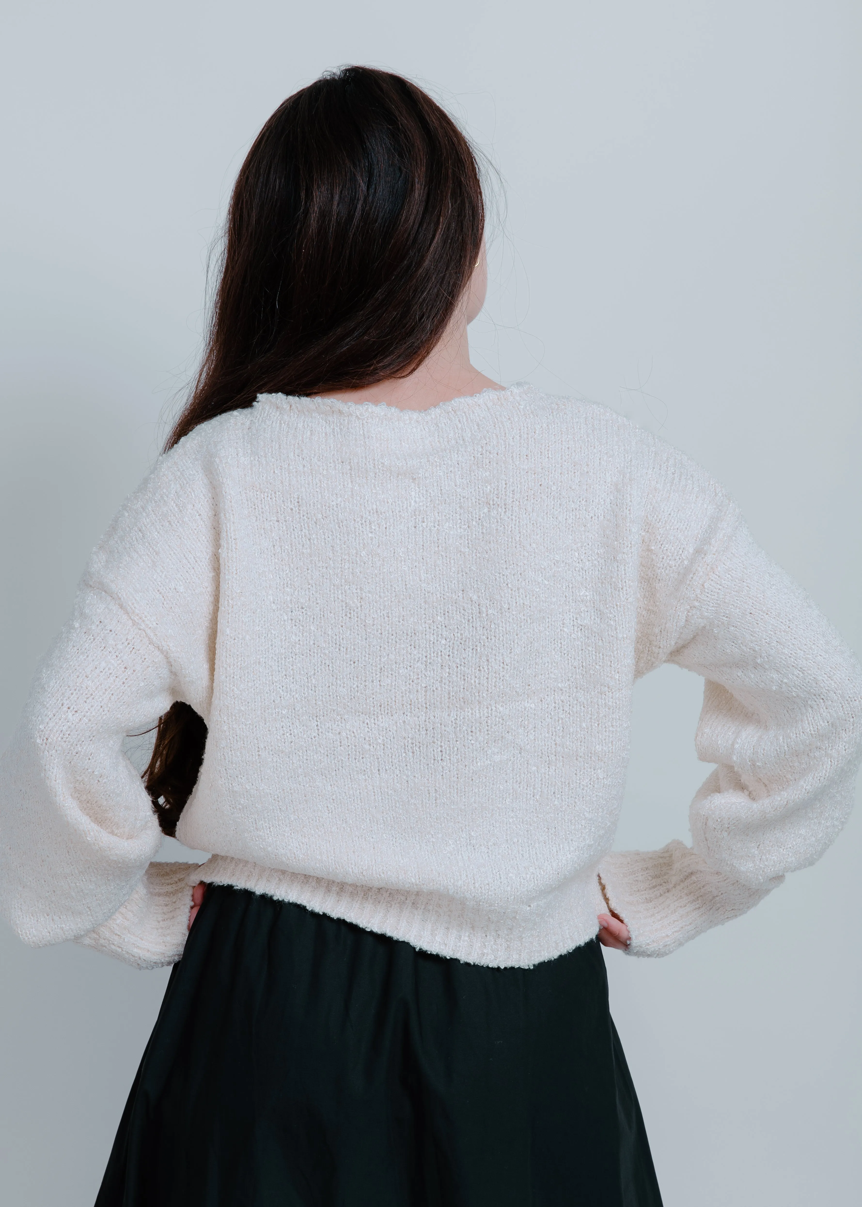 Aurelia Sweater - Cream sold by Vinnie Louise product image thumbnail 3
