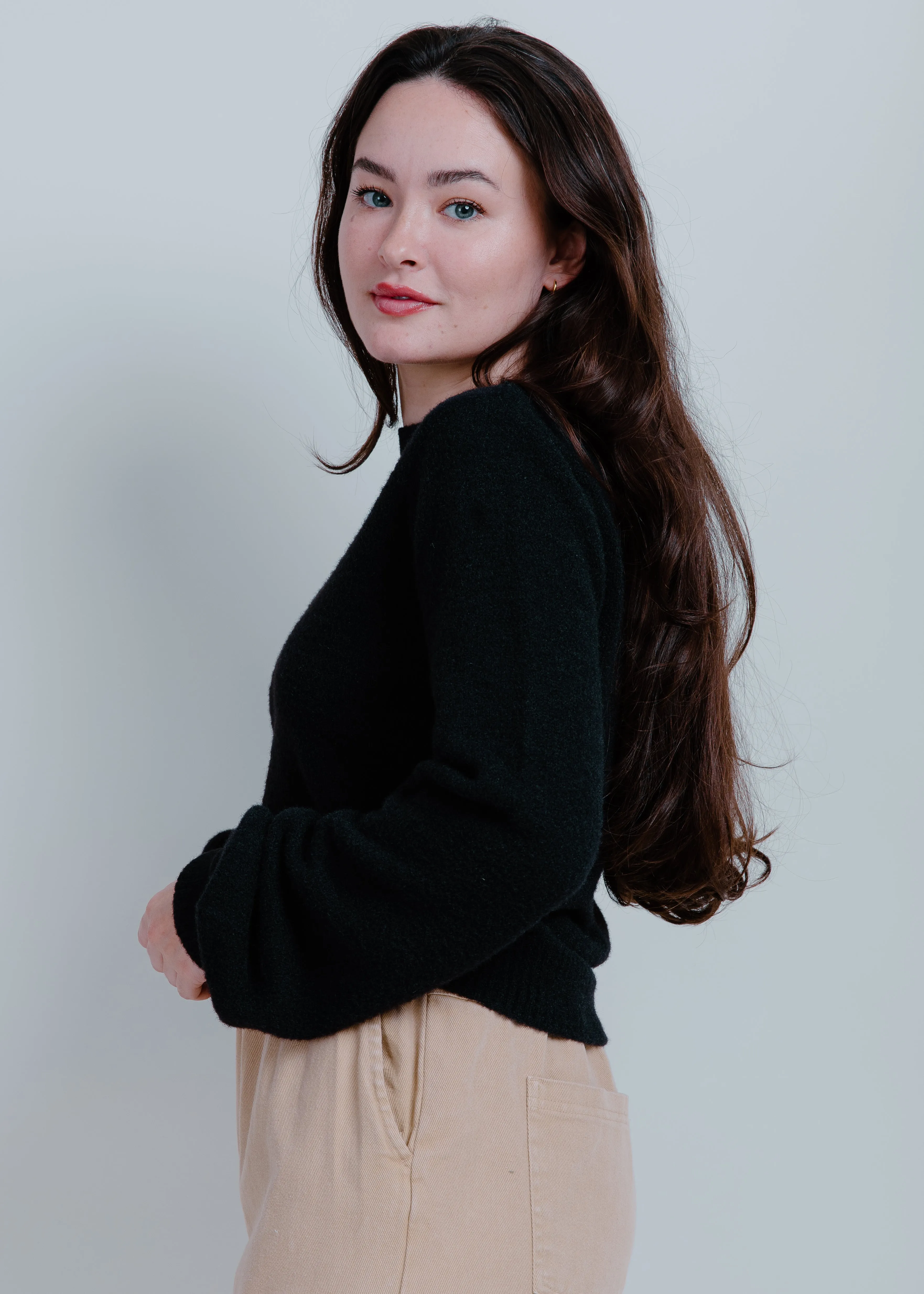 Nikki Sweater - Black sold by Vinnie Louise product image thumbnail 2