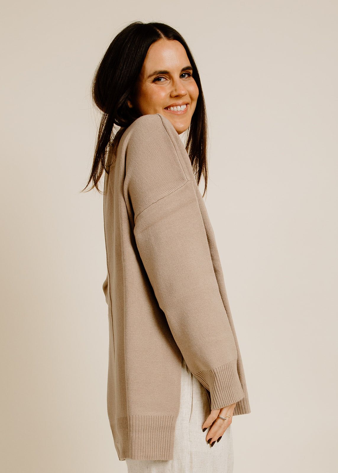 Missie Sweater - Taupe sold by Vinnie Louise product image thumbnail 3