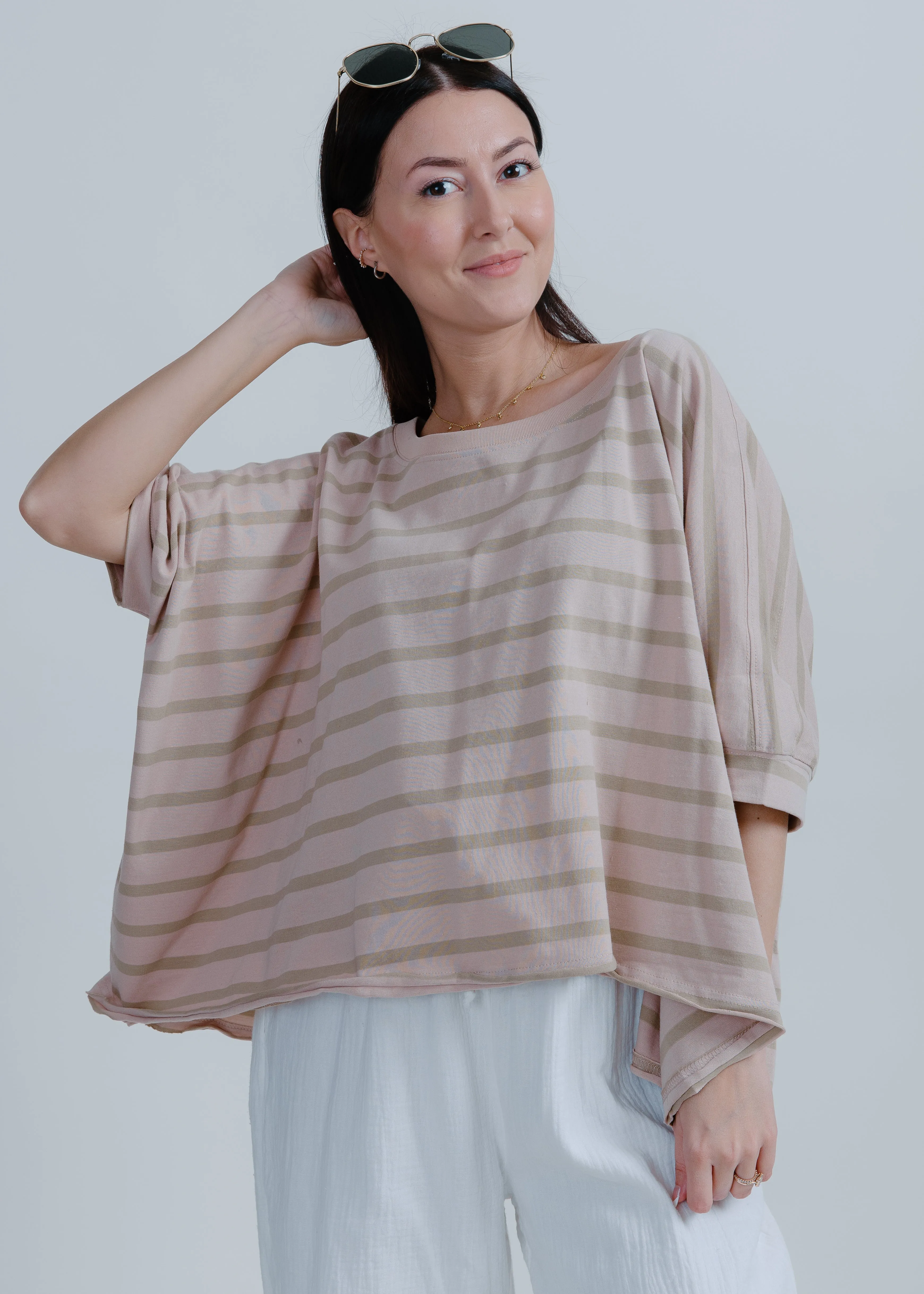 Sunday Afternoon Striped Top sold by Vinnie Louise product image thumbnail 4