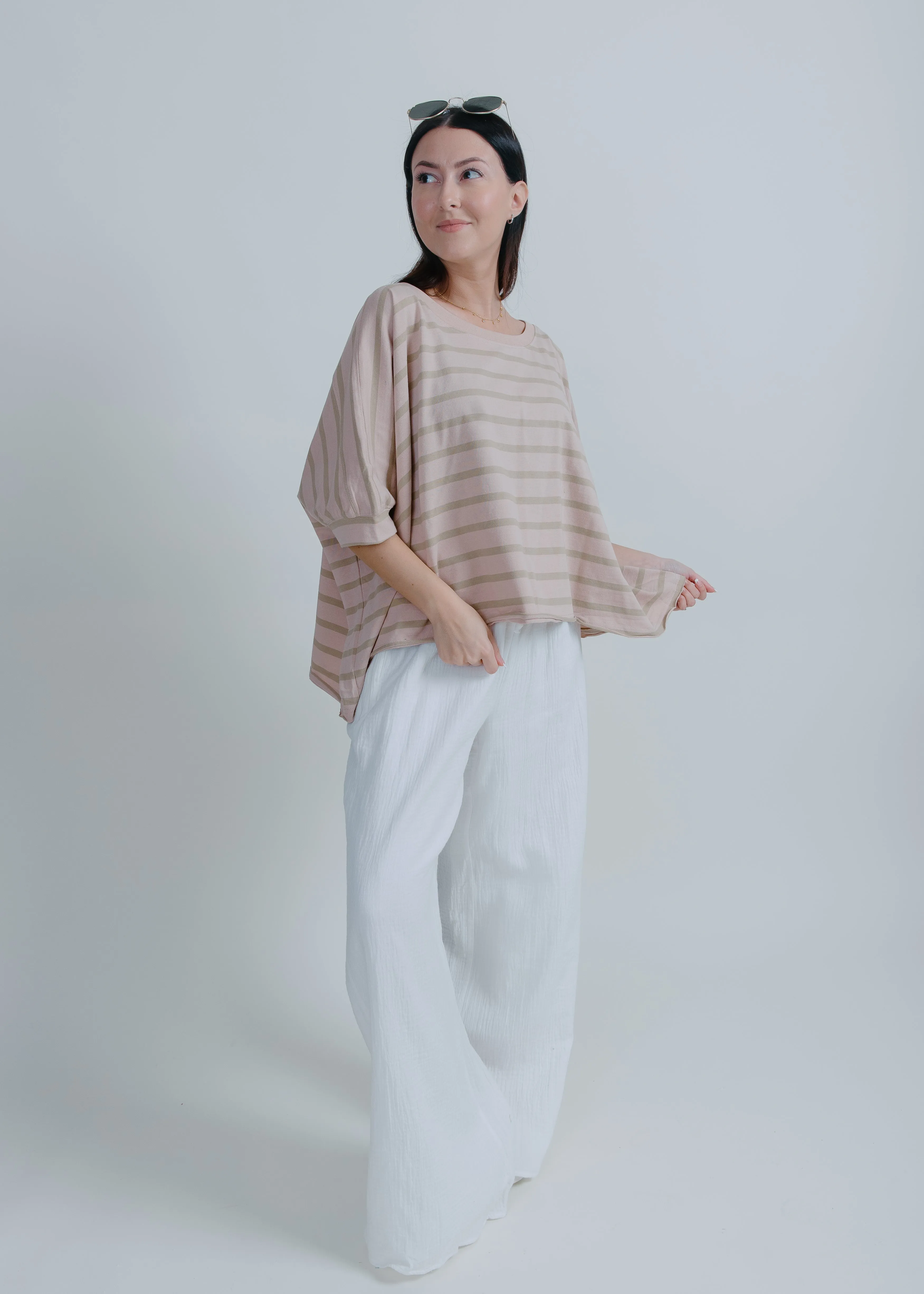 Sunday Afternoon Striped Top sold by Vinnie Louise product image thumbnail 5