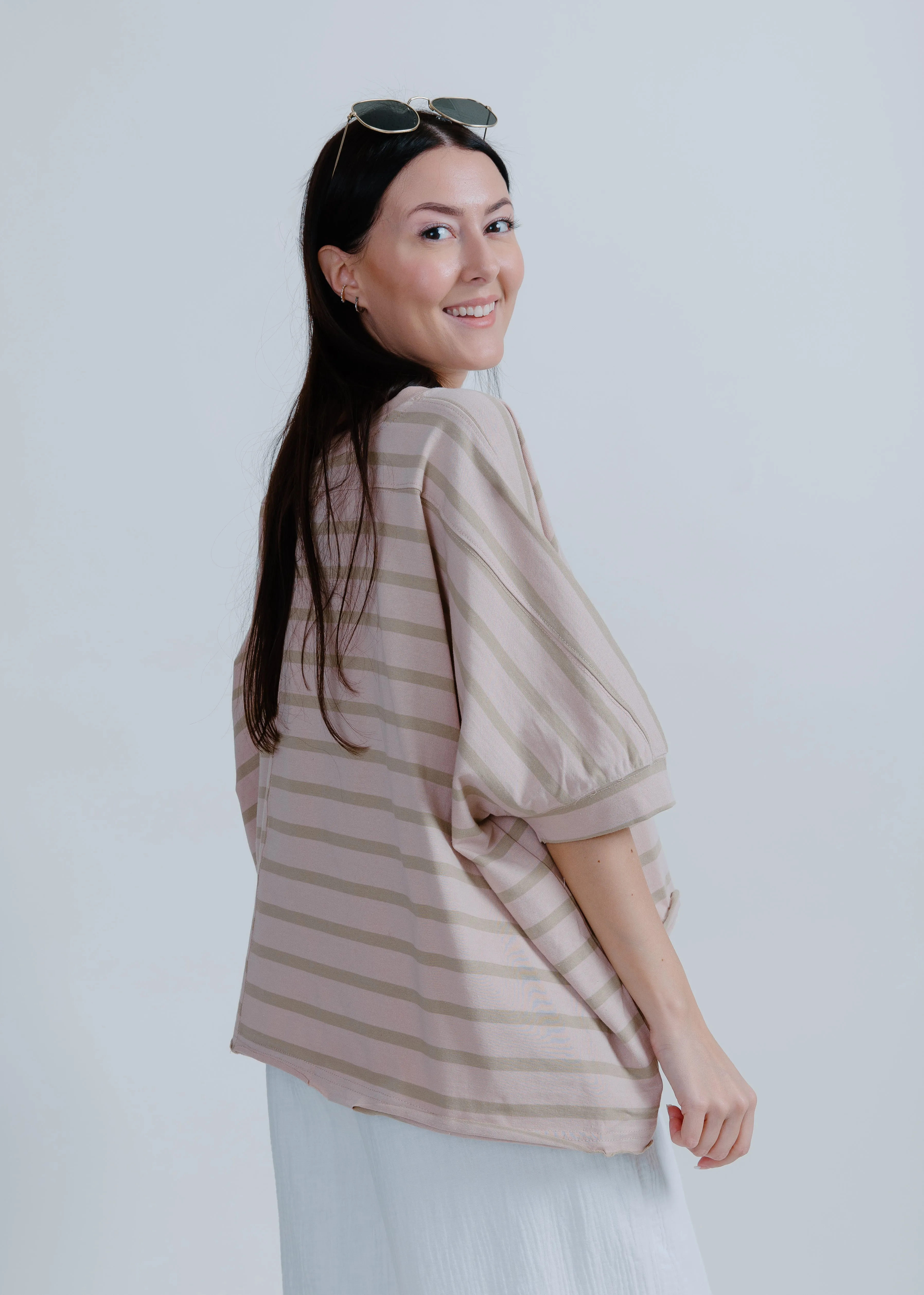 Sunday Afternoon Striped Top sold by Vinnie Louise product image thumbnail 2