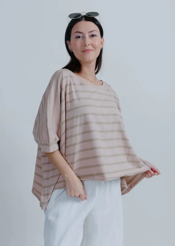 Sunday Afternoon Striped Top sold by Vinnie Louise