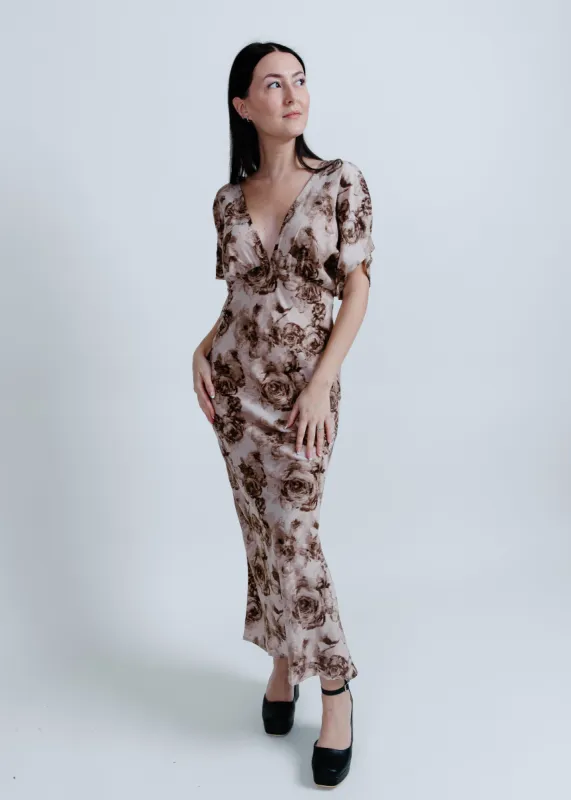 Café Bloom Midi Dress sold by Vinnie Louise
