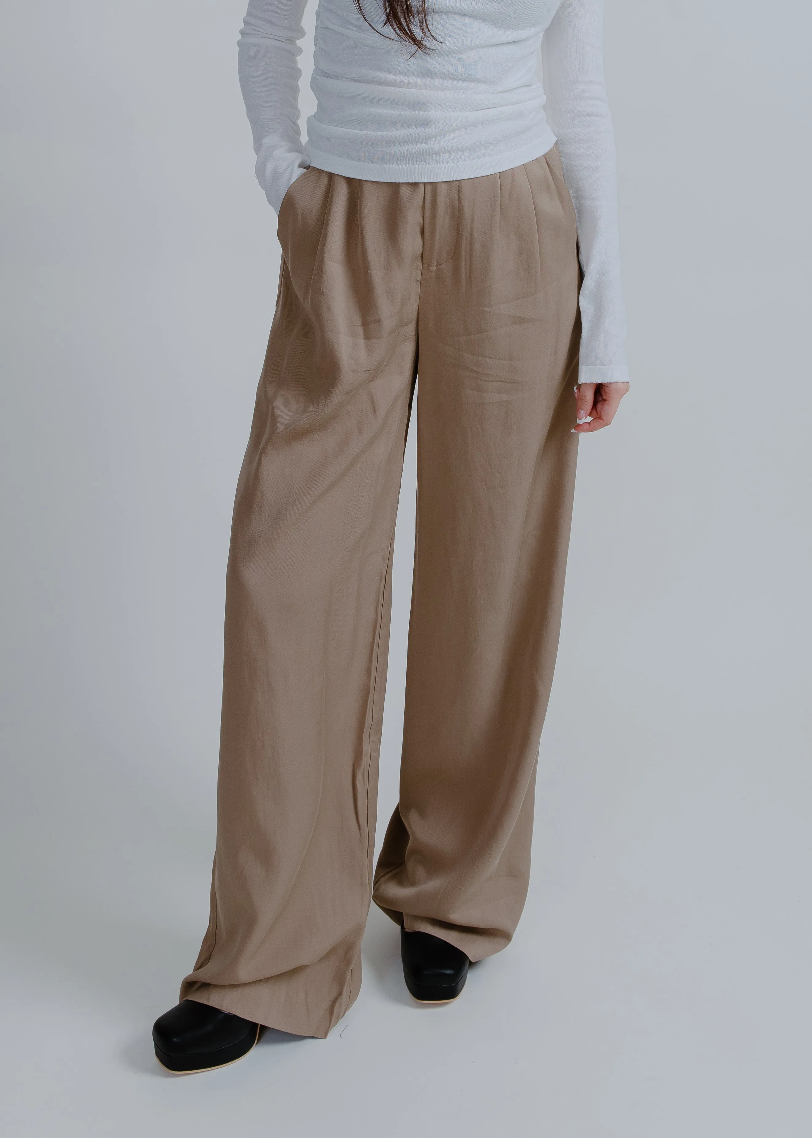 She Means Business Trousers - Khaki sold by Vinnie Louise product image thumbnail 4
