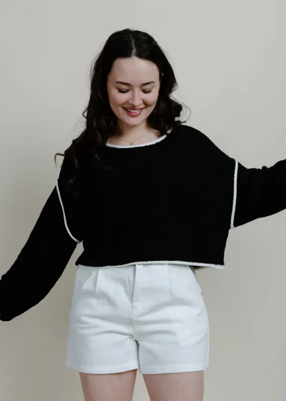 Lora Knit Sweater - Black sold by Vinnie Louise