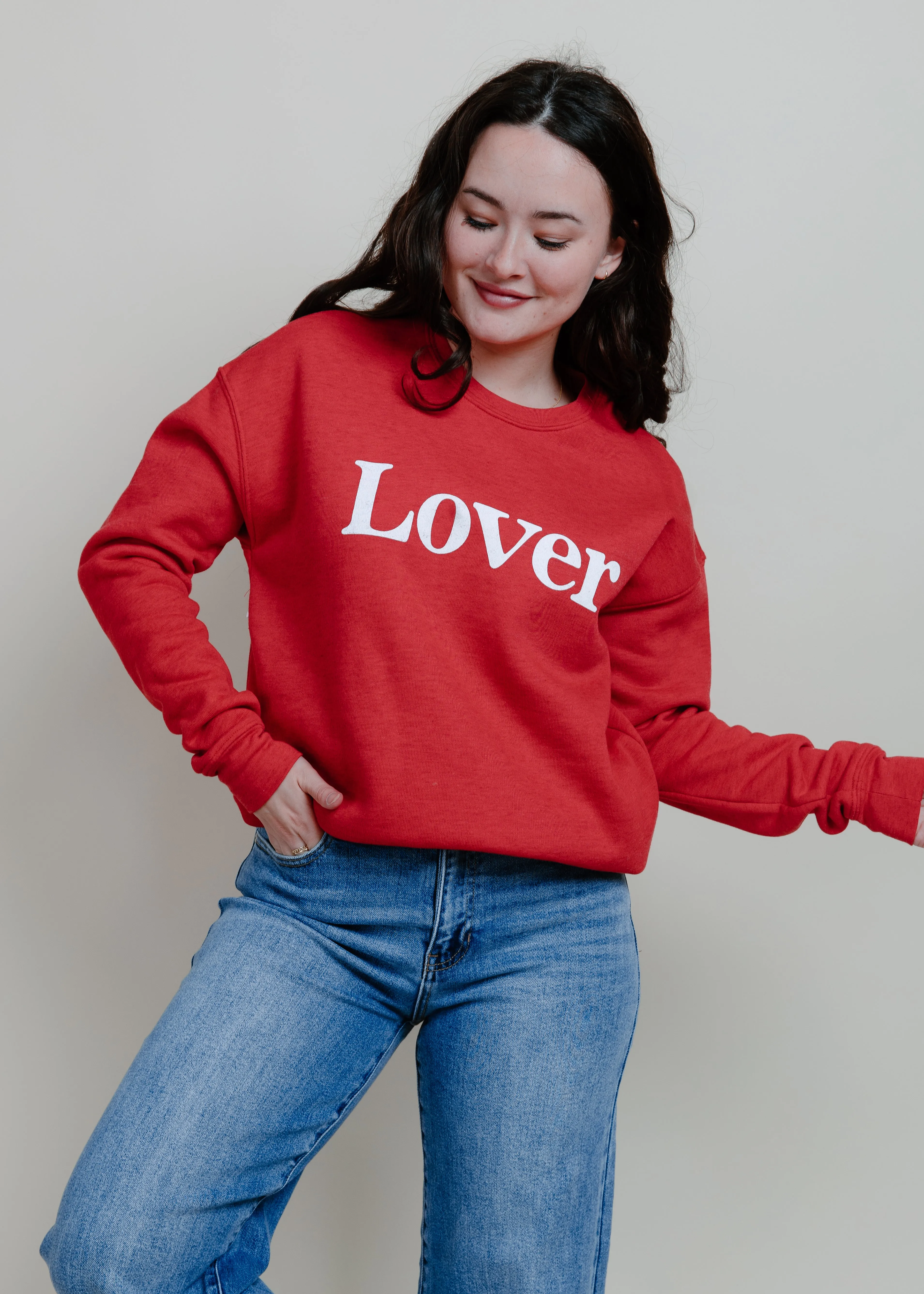 Lover Graphic Sweatshirt sold by Vinnie Louise
