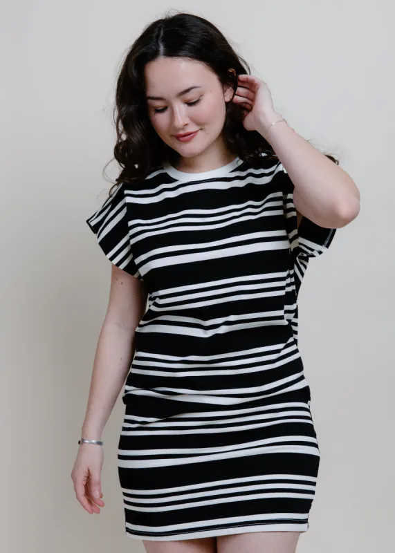 Diana Striped T-Shirt Dress sold by Vinnie Louise