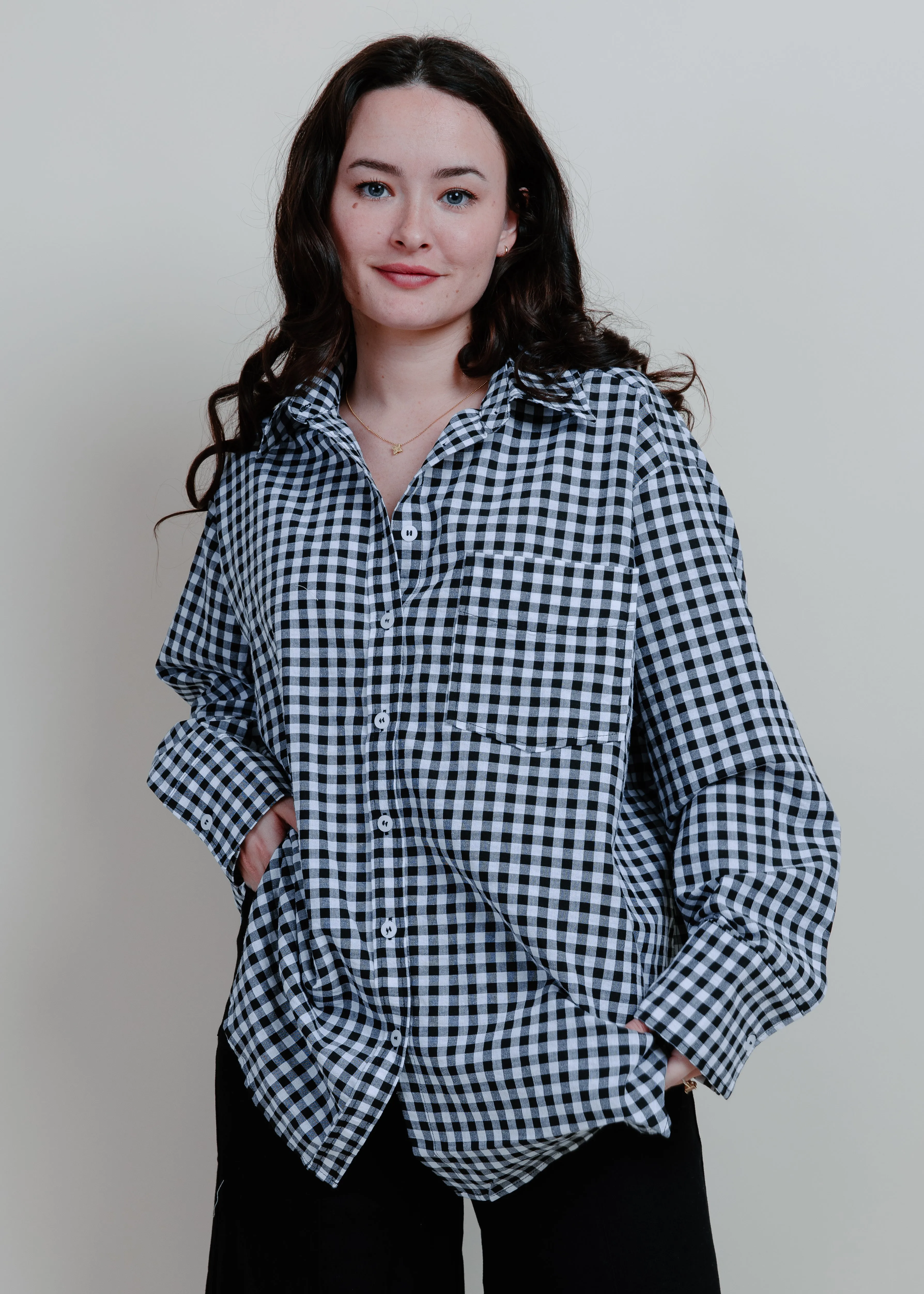 Countryside Gingham Button Down sold by Vinnie Louise