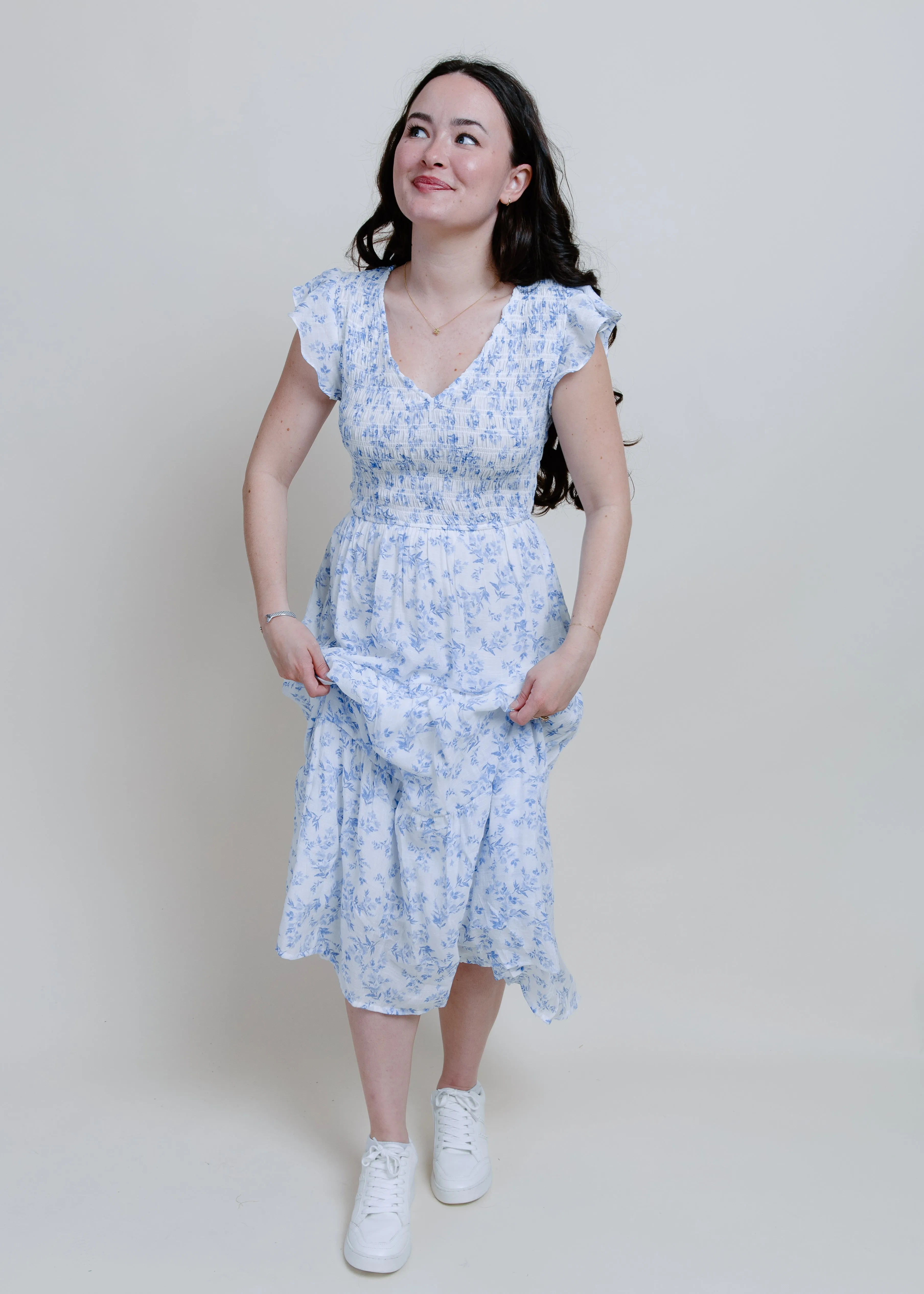 Picnic Date Short Sleeve Midi Dress sold by Vinnie Louise product image thumbnail 5