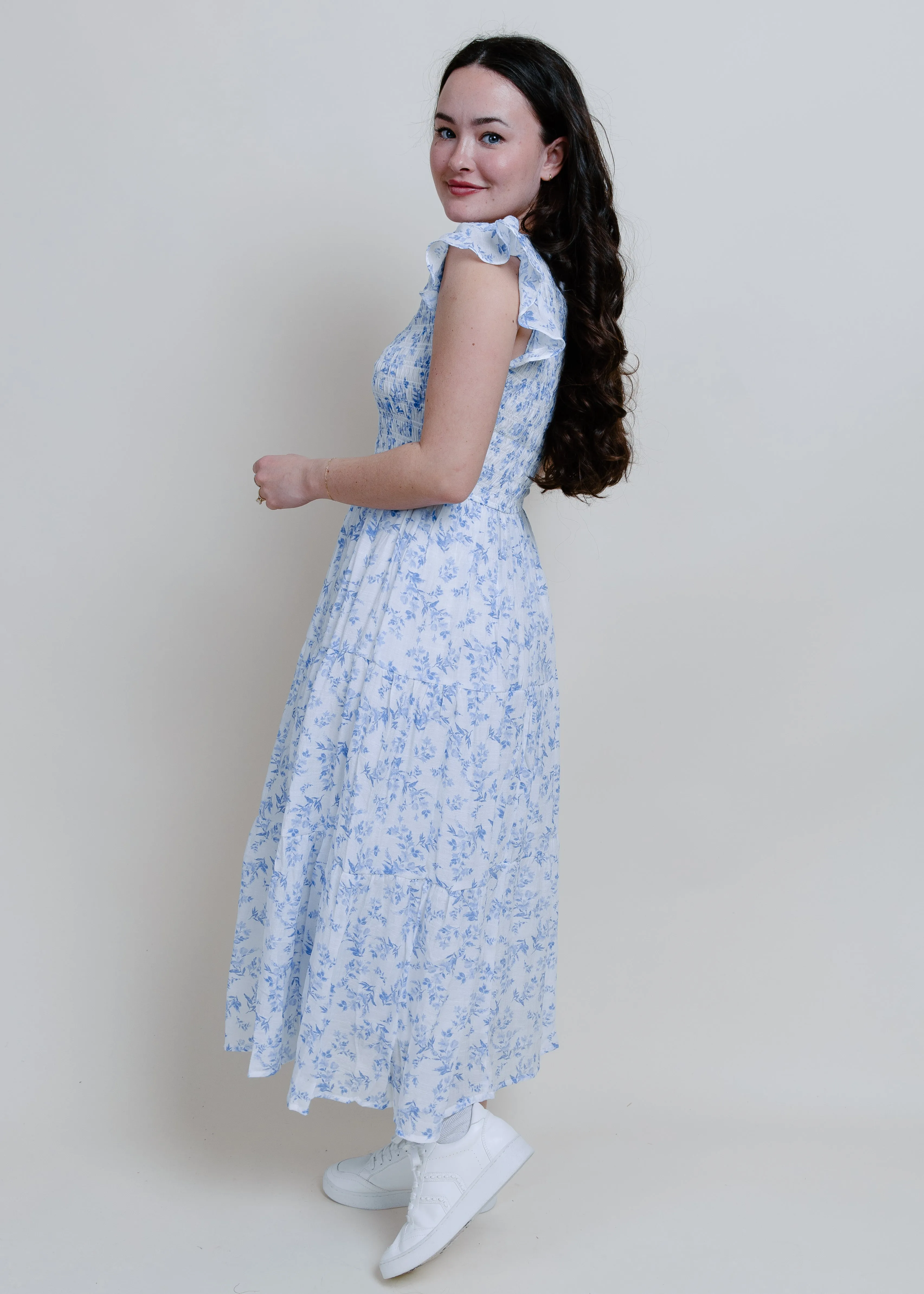 Picnic Date Short Sleeve Midi Dress sold by Vinnie Louise product image thumbnail 3