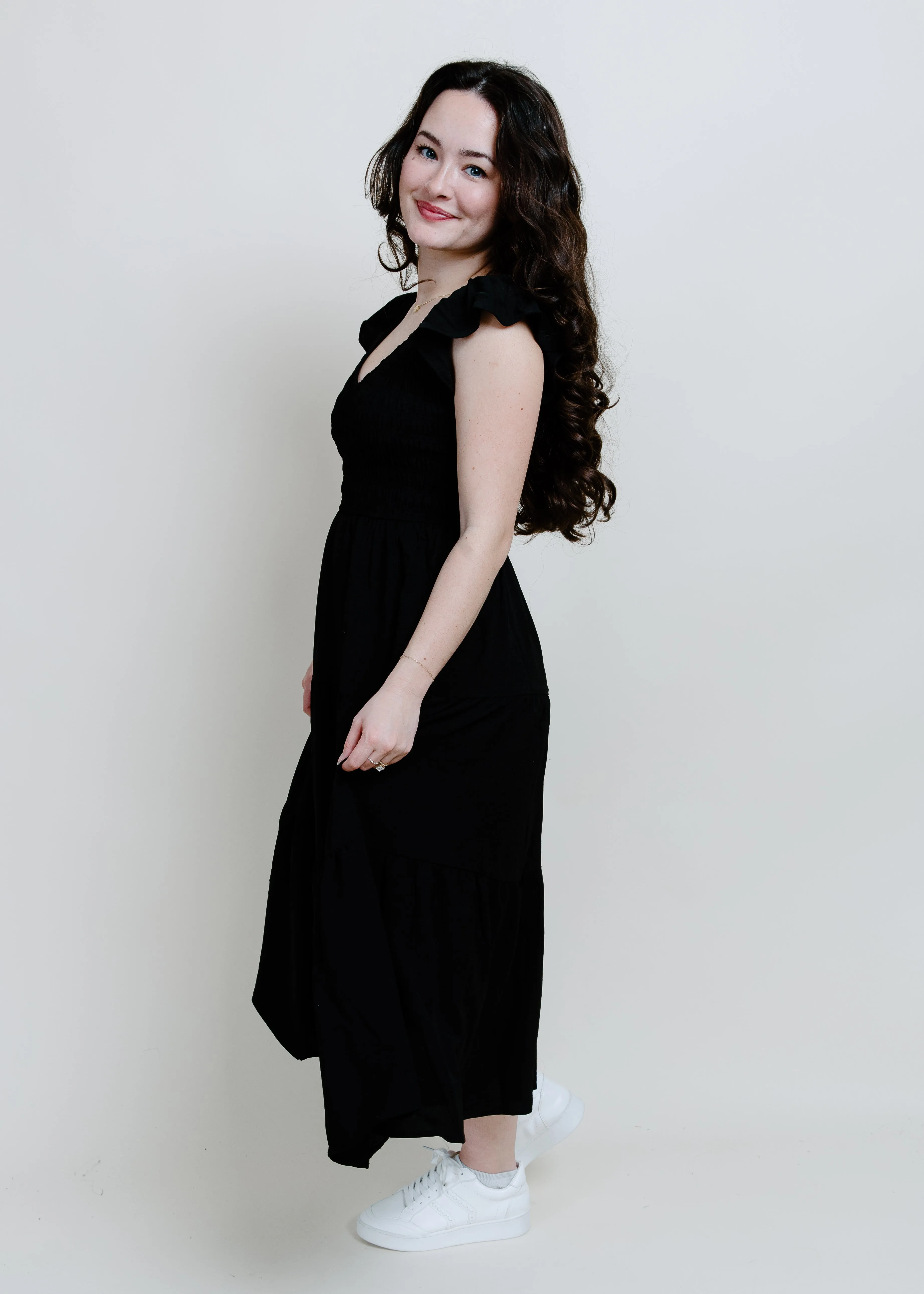 Easy Goes It Maxi Dress - Black sold by Vinnie Louise product image thumbnail 2