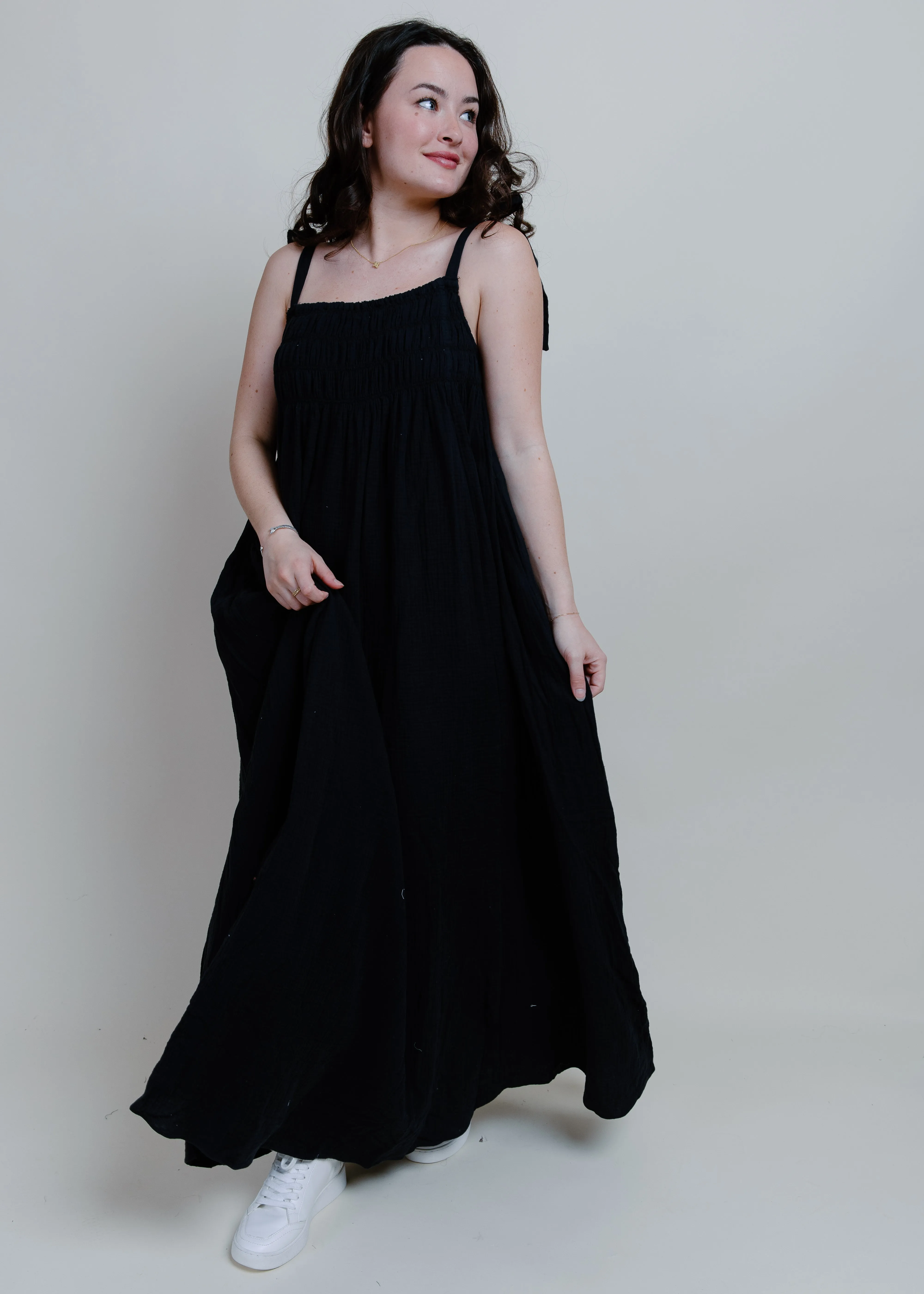 With The Tide Maxi Dress - Black sold by Vinnie Louise product image thumbnail 4