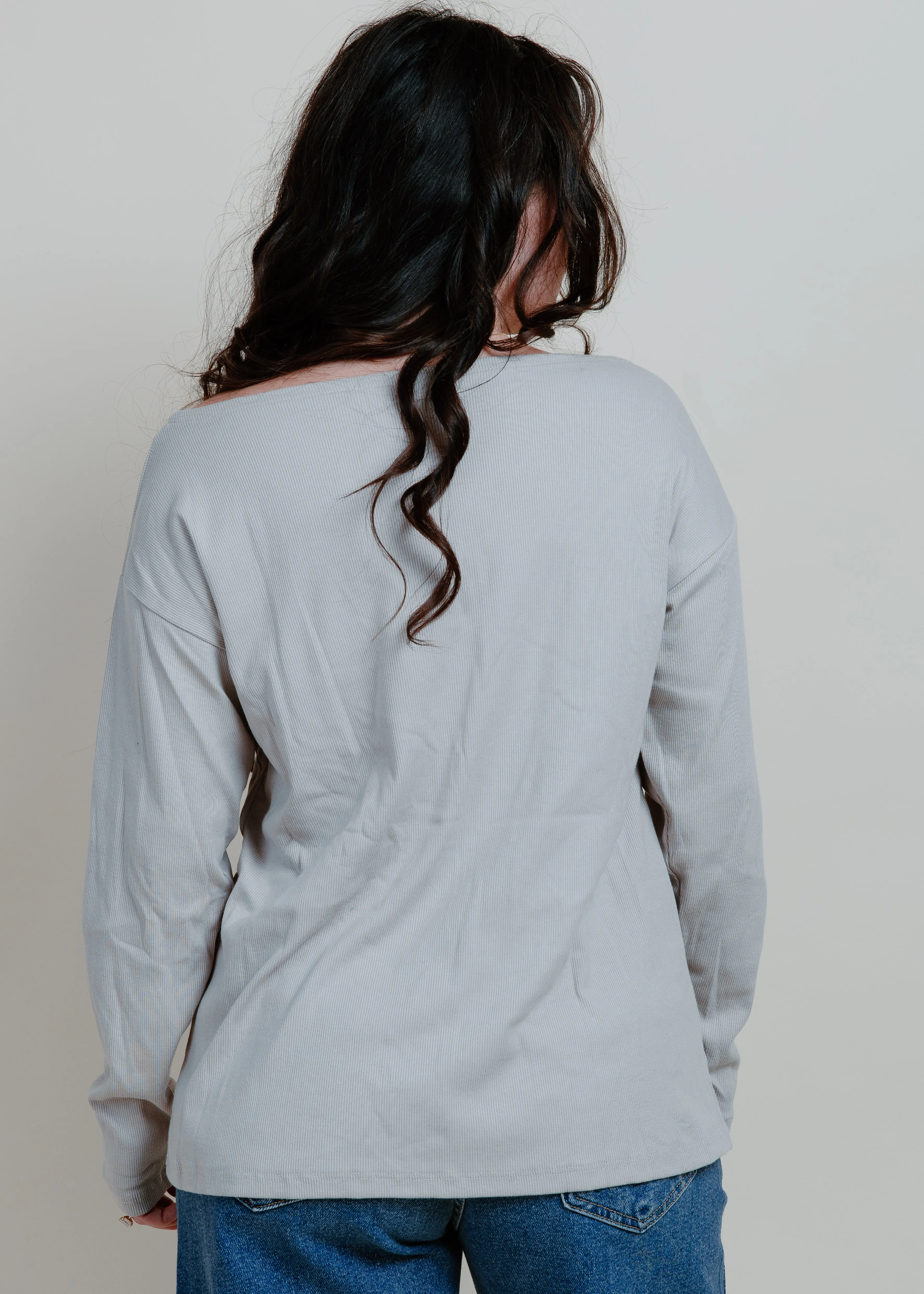 The Mackie Top - Taupe sold by Vinnie Louise product image thumbnail 3