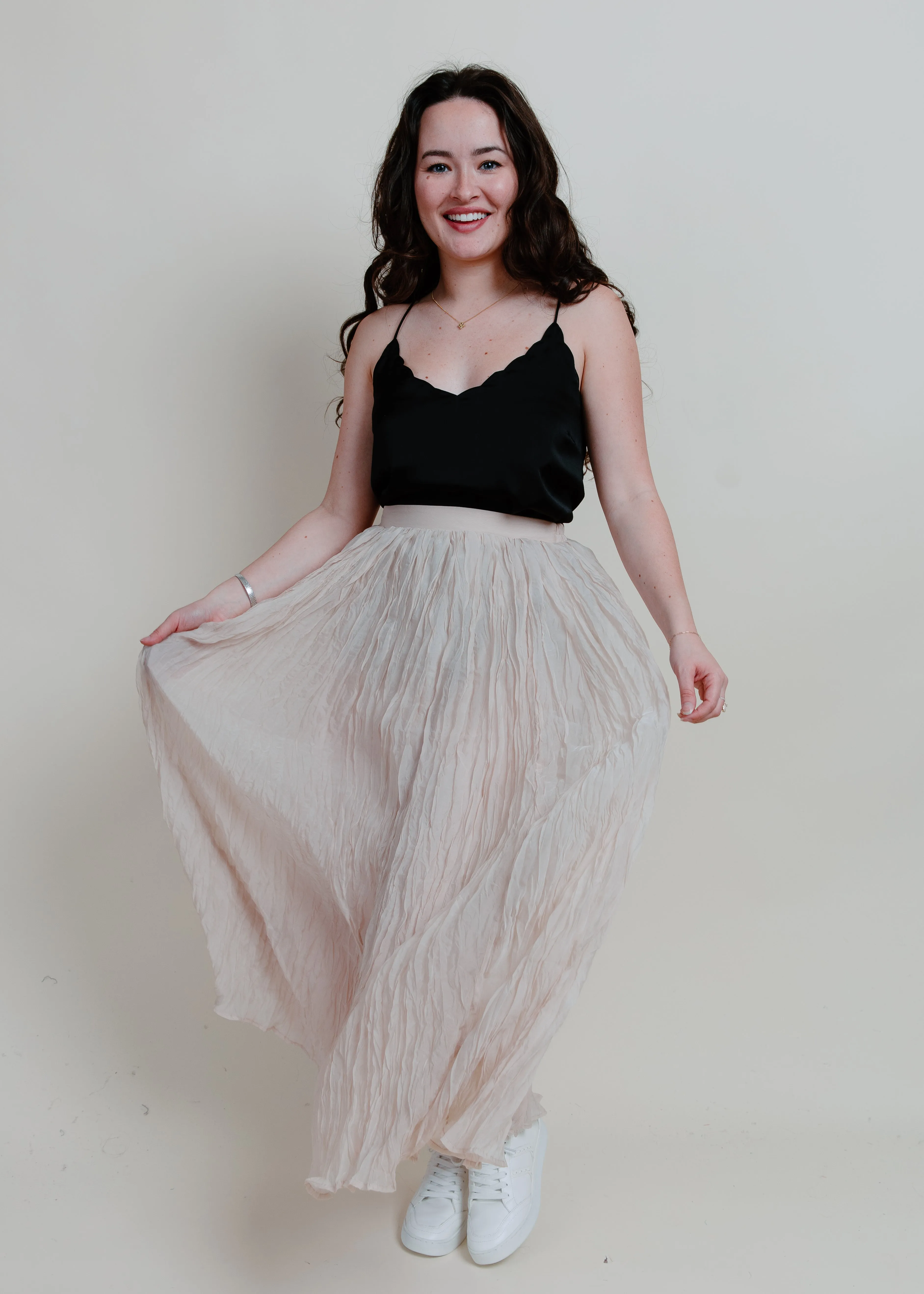 Sweet On You Maxi Skirt - Tan sold by Vinnie Louise product image thumbnail 4