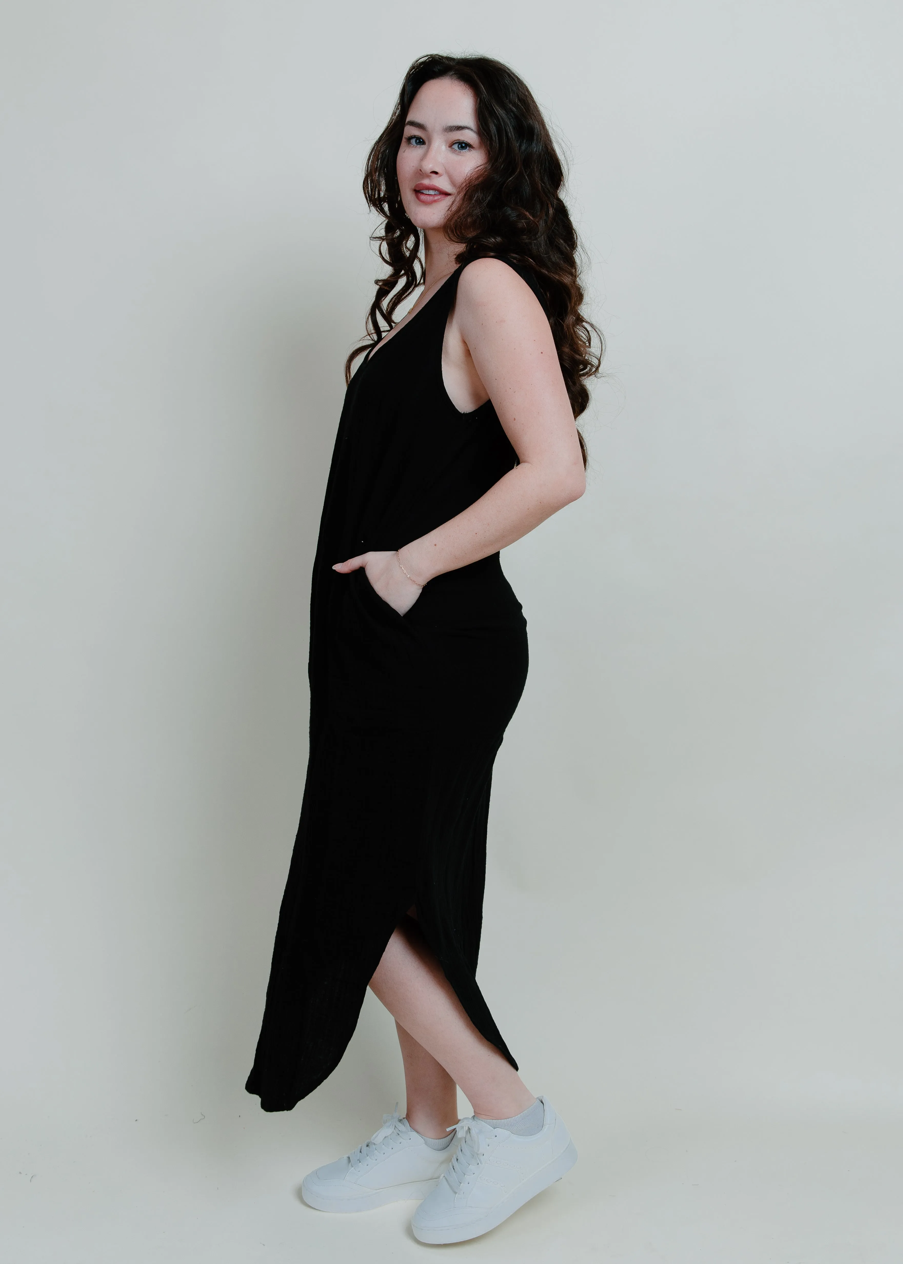 Everyday Daisy Dress - Black sold by Vinnie Louise product image thumbnail 2