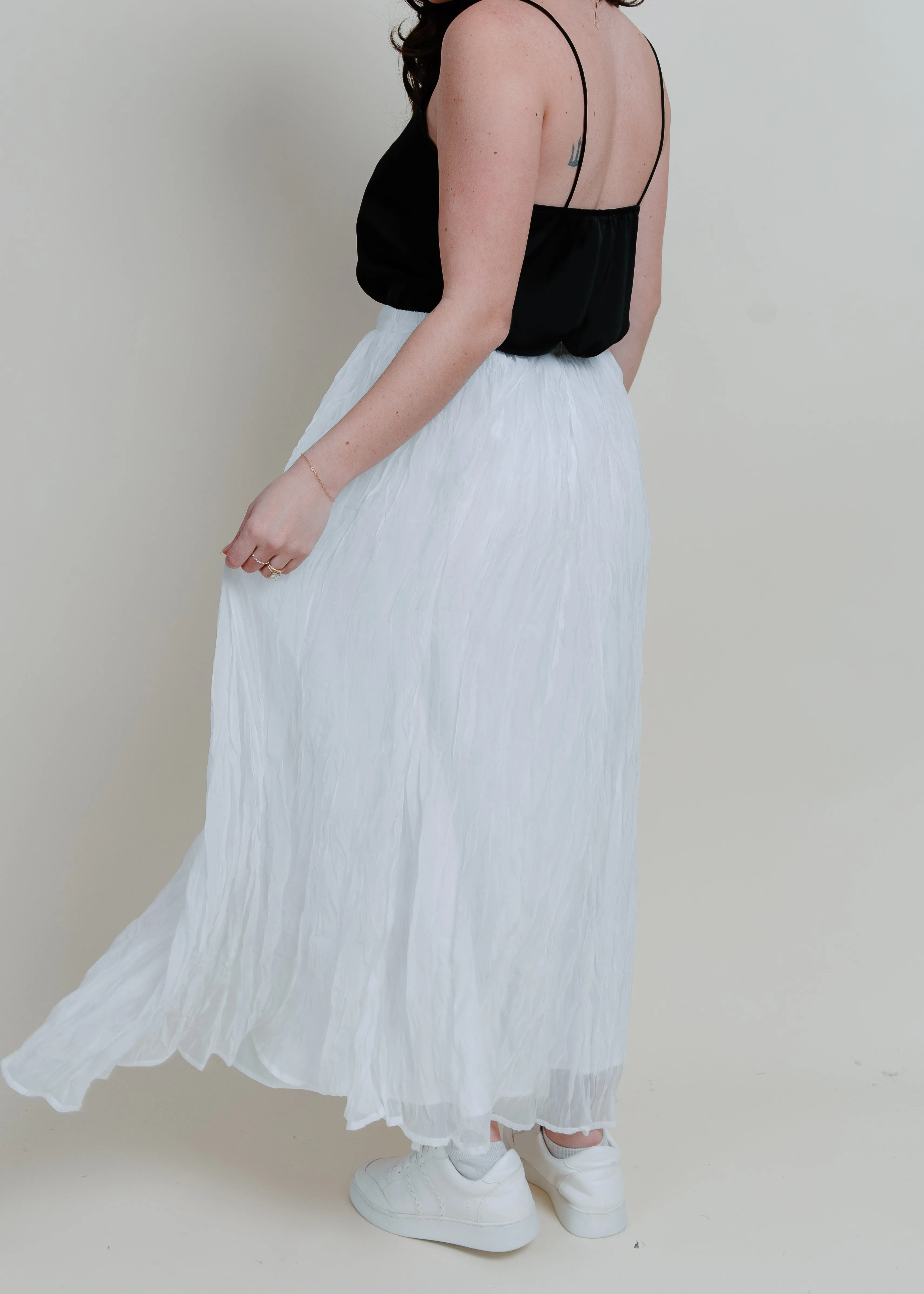 Sweet On You Maxi Skirt - White sold by Vinnie Louise product image thumbnail 3