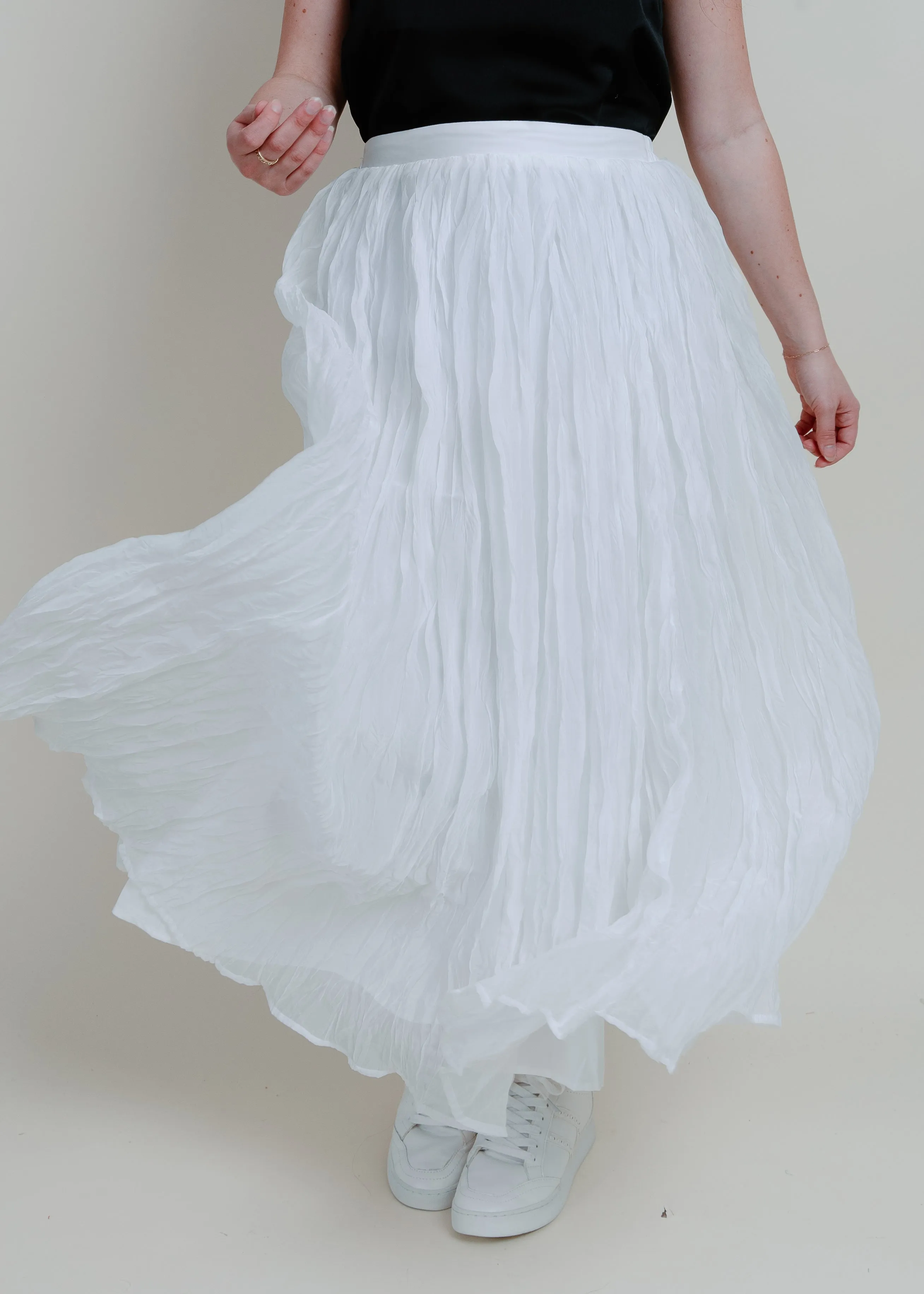 Sweet On You Maxi Skirt - White sold by Vinnie Louise product image thumbnail 5