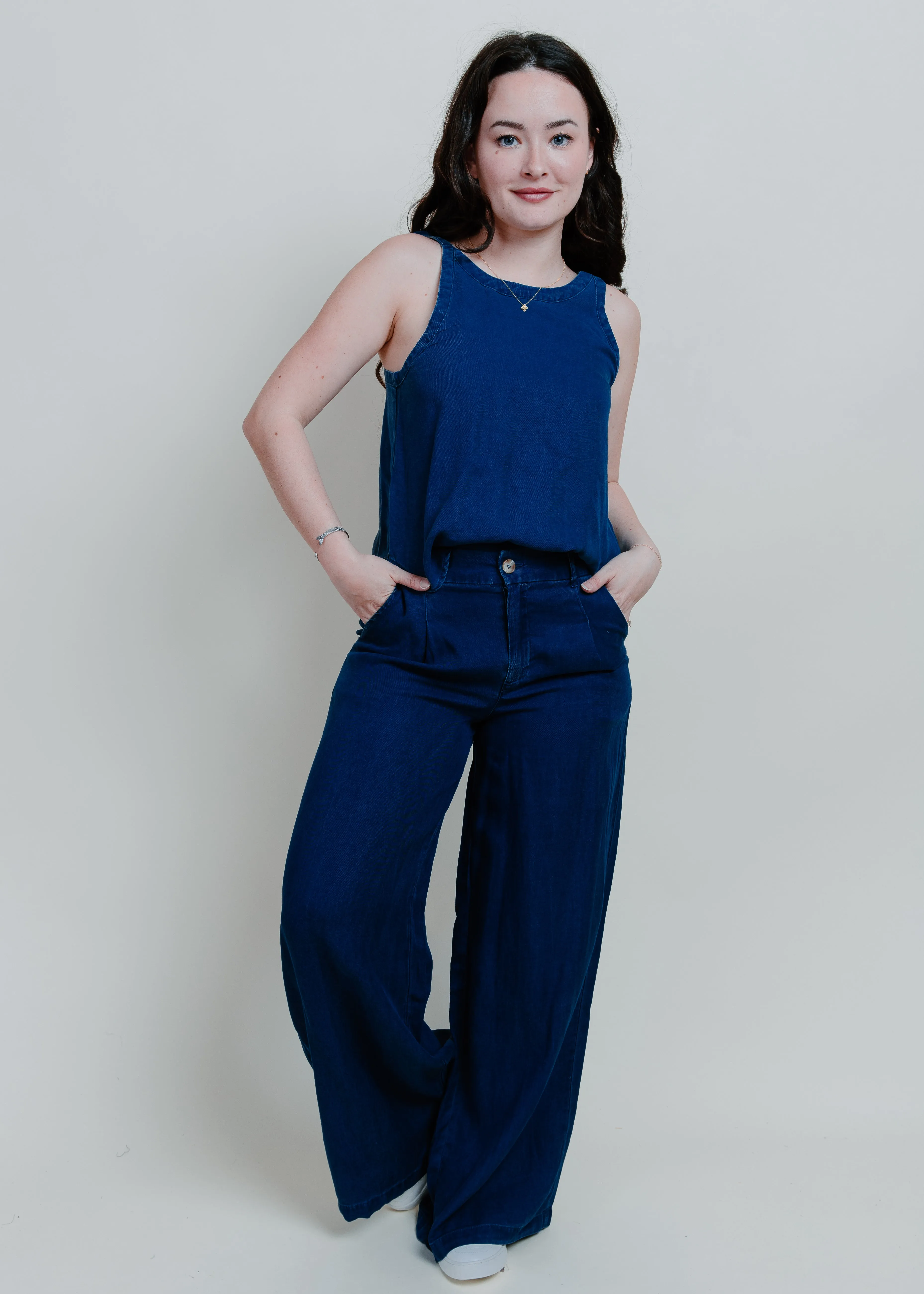 Loraine Chambray Top sold by Vinnie Louise product image thumbnail 5