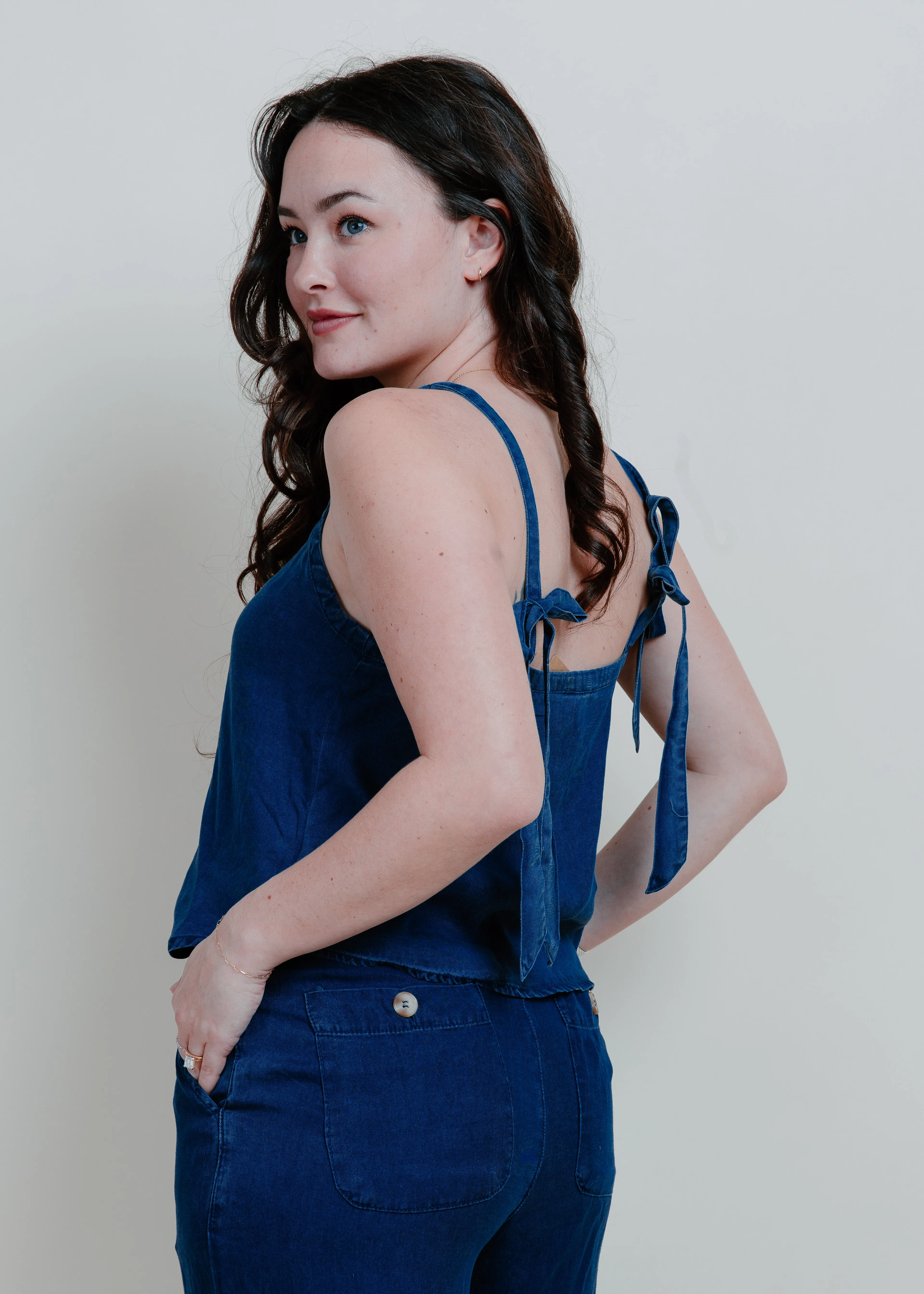 Loraine Chambray Top sold by Vinnie Louise product image thumbnail 3