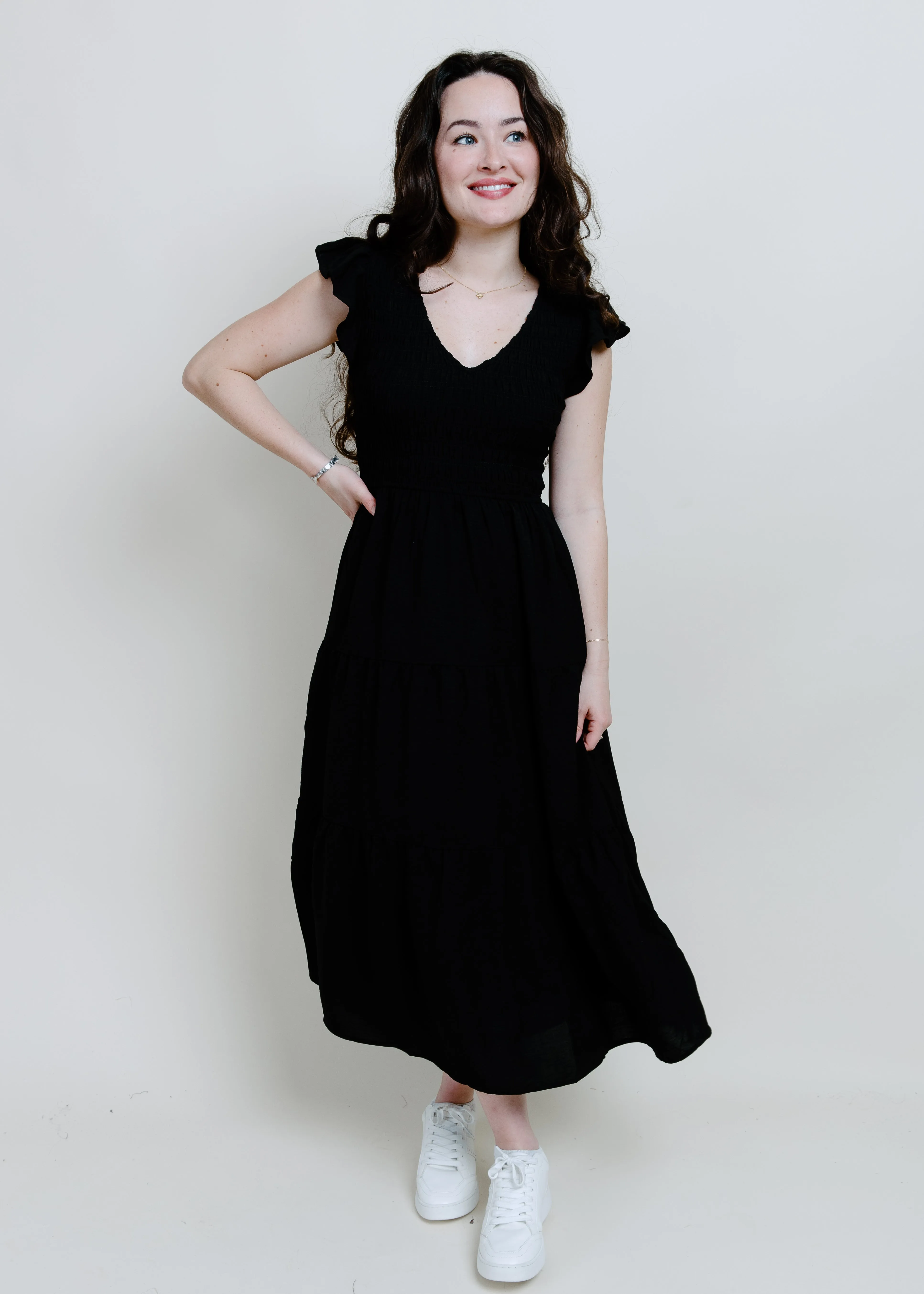 Easy Goes It Maxi Dress - Black sold by Vinnie Louise