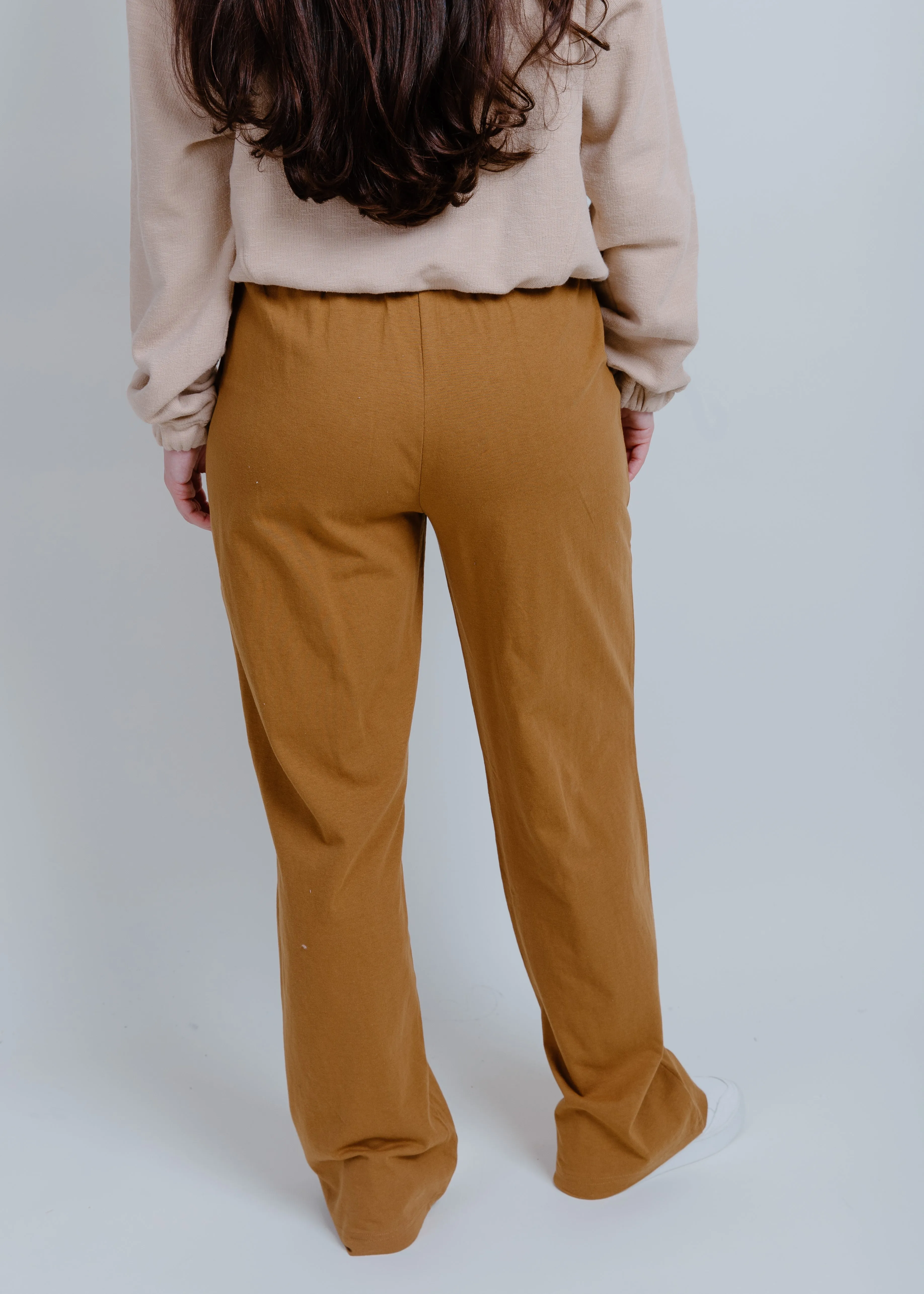 Eleanor Drawstring Pants - Pale Brown sold by Vinnie Louise product image thumbnail 4