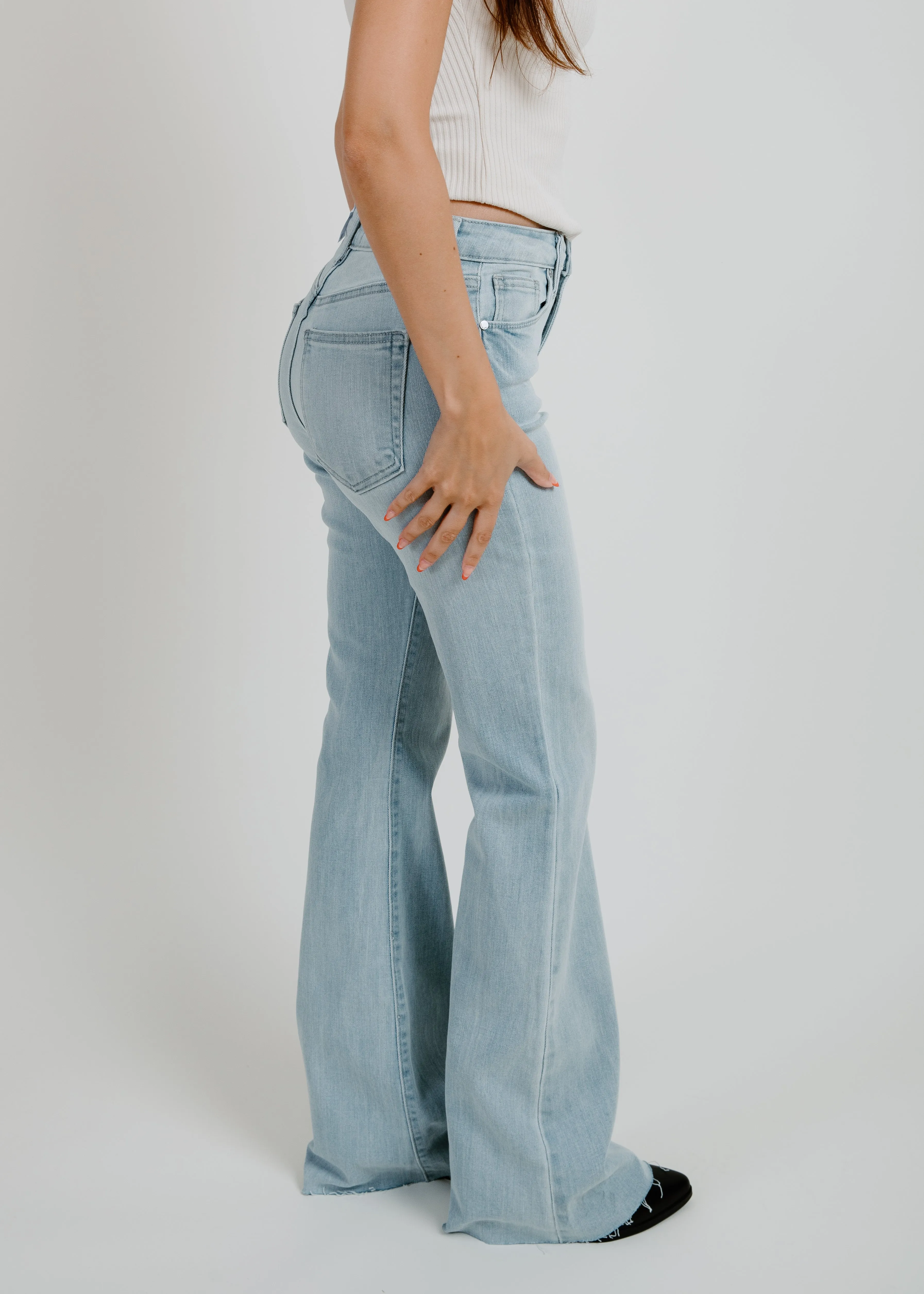 Jackie High Rise Scissor Cut Flare sold by Vinnie Louise product image thumbnail 2