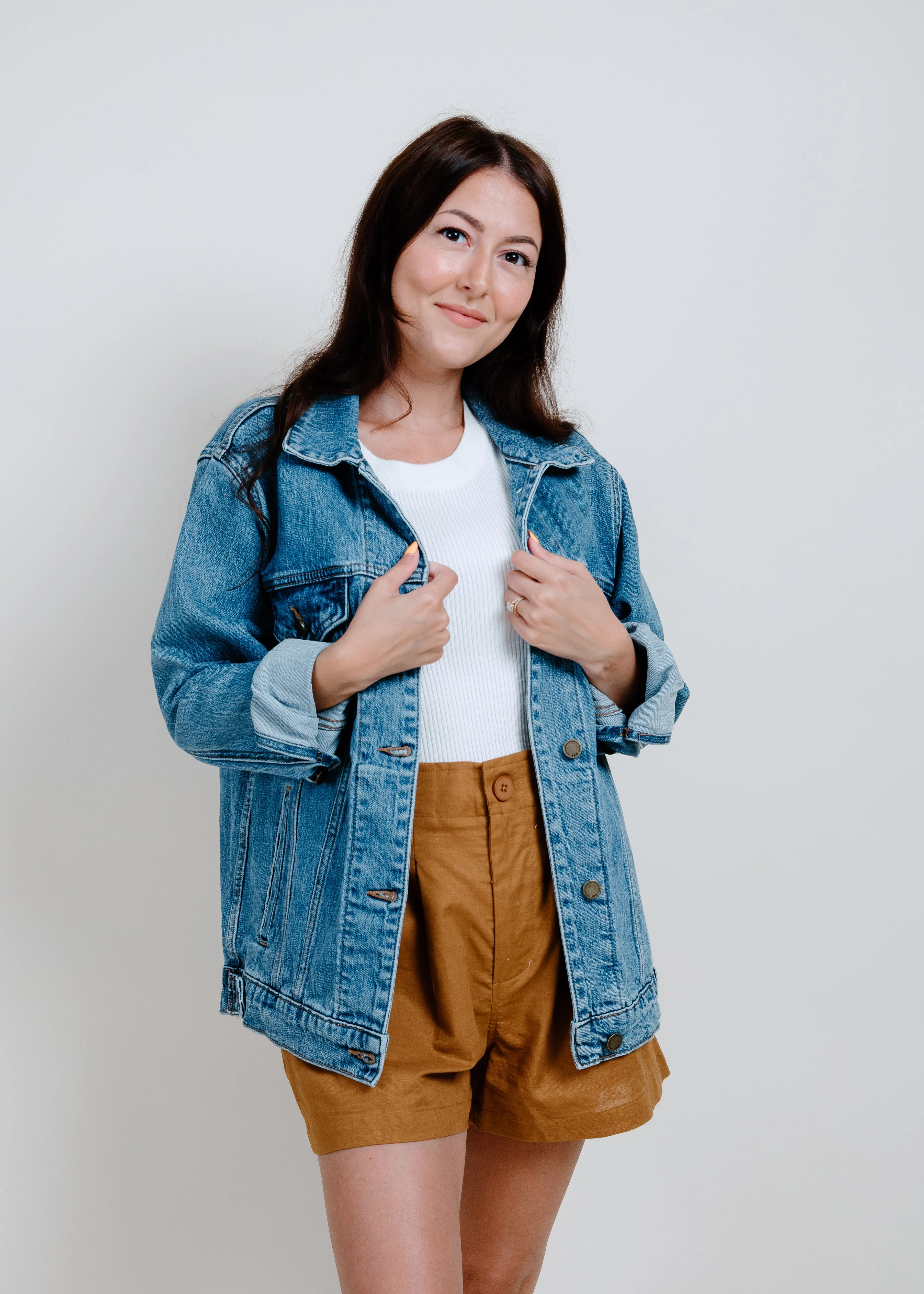 McKenzie Oversized Denim Jacket sold by Vinnie Louise product image thumbnail 3