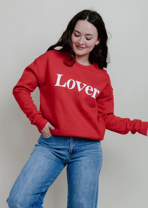 Lover Graphic Sweatshirt sold by Vinnie Louise