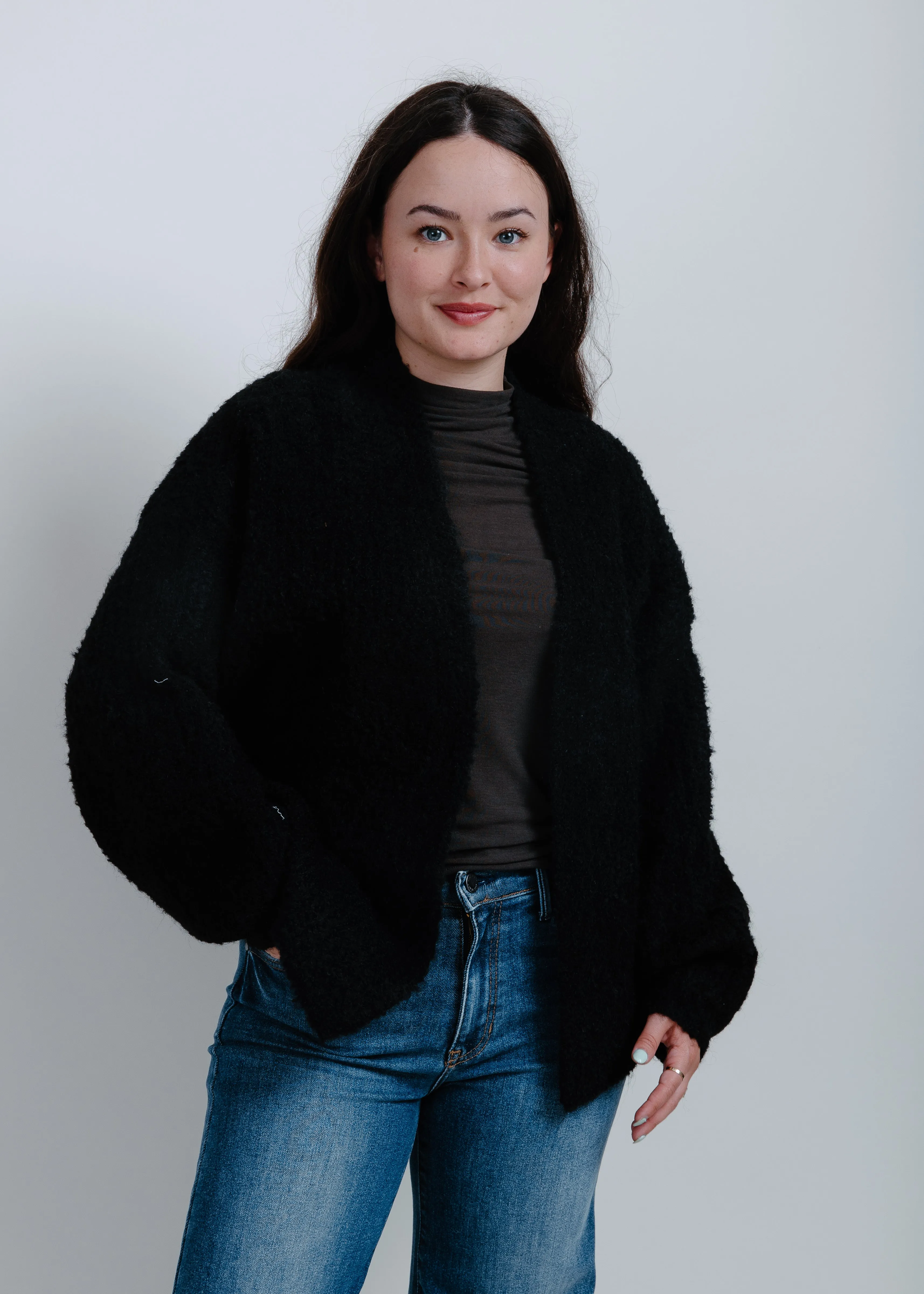 Rainy Nights Cardigan - Black sold by Vinnie Louise product image thumbnail 4