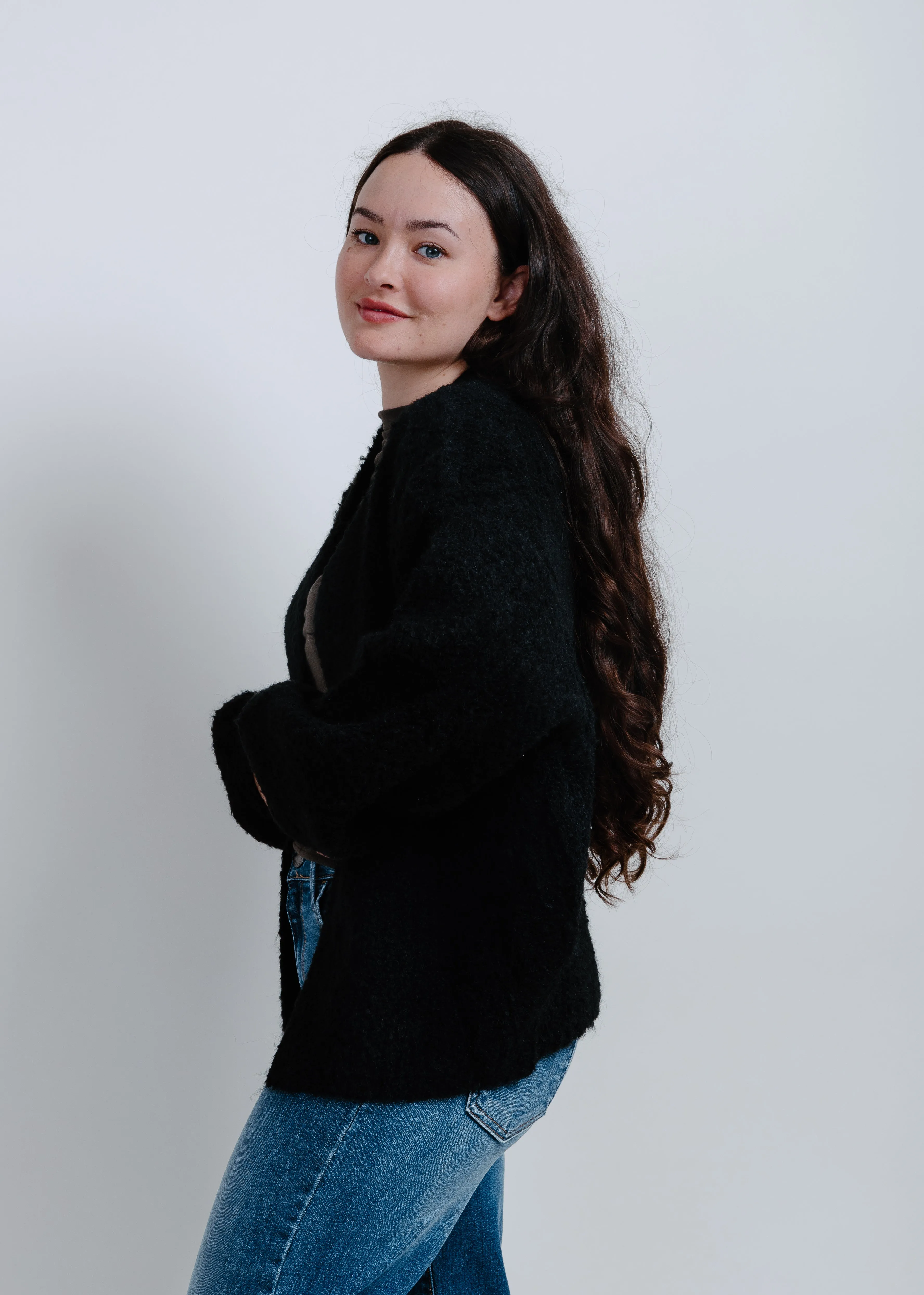 Rainy Nights Cardigan - Black sold by Vinnie Louise product image thumbnail 2