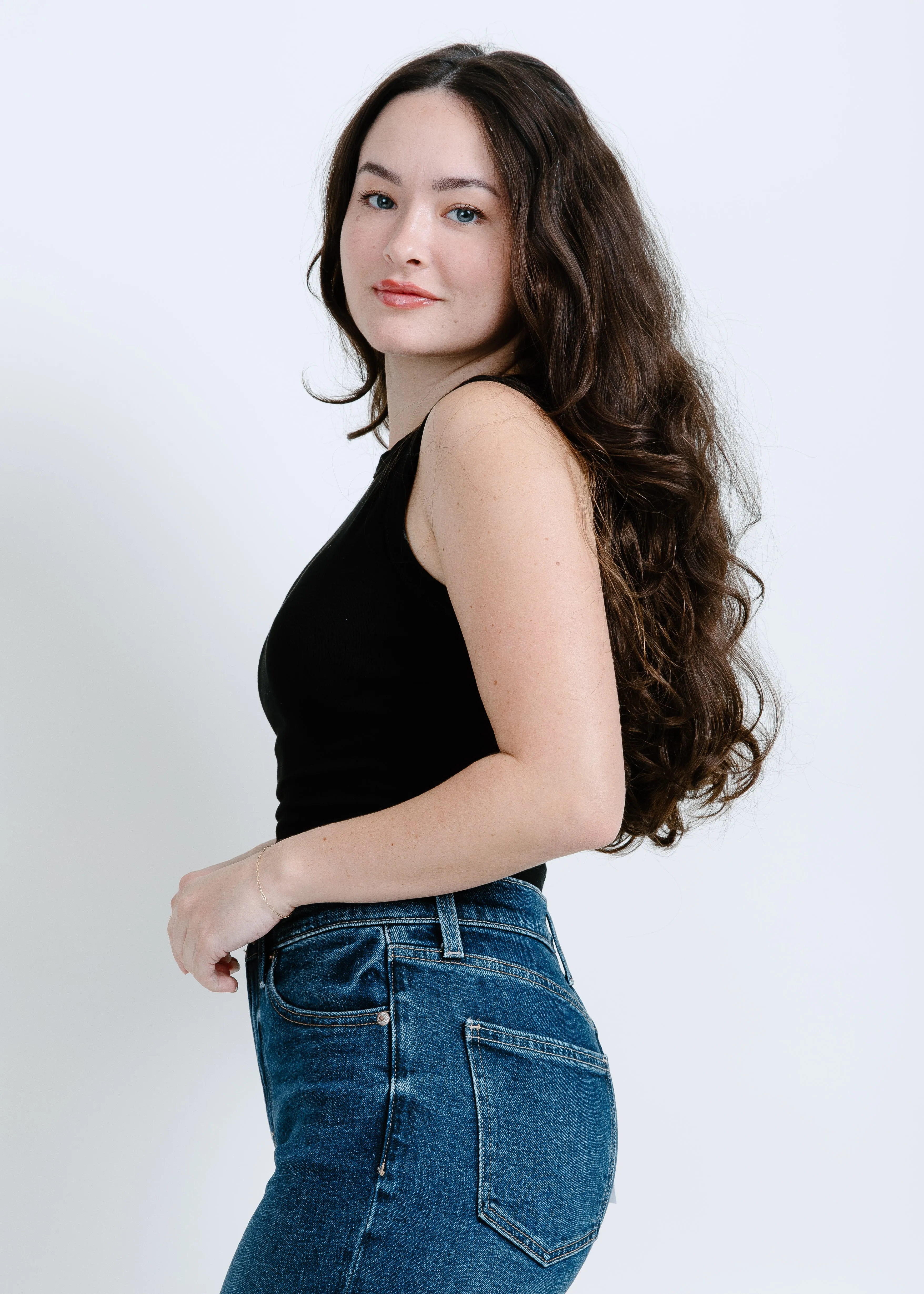 Ellen Tank - Black sold by Vinnie Louise product image thumbnail 2