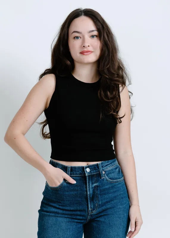 Ellen Tank - Black sold by Vinnie Louise