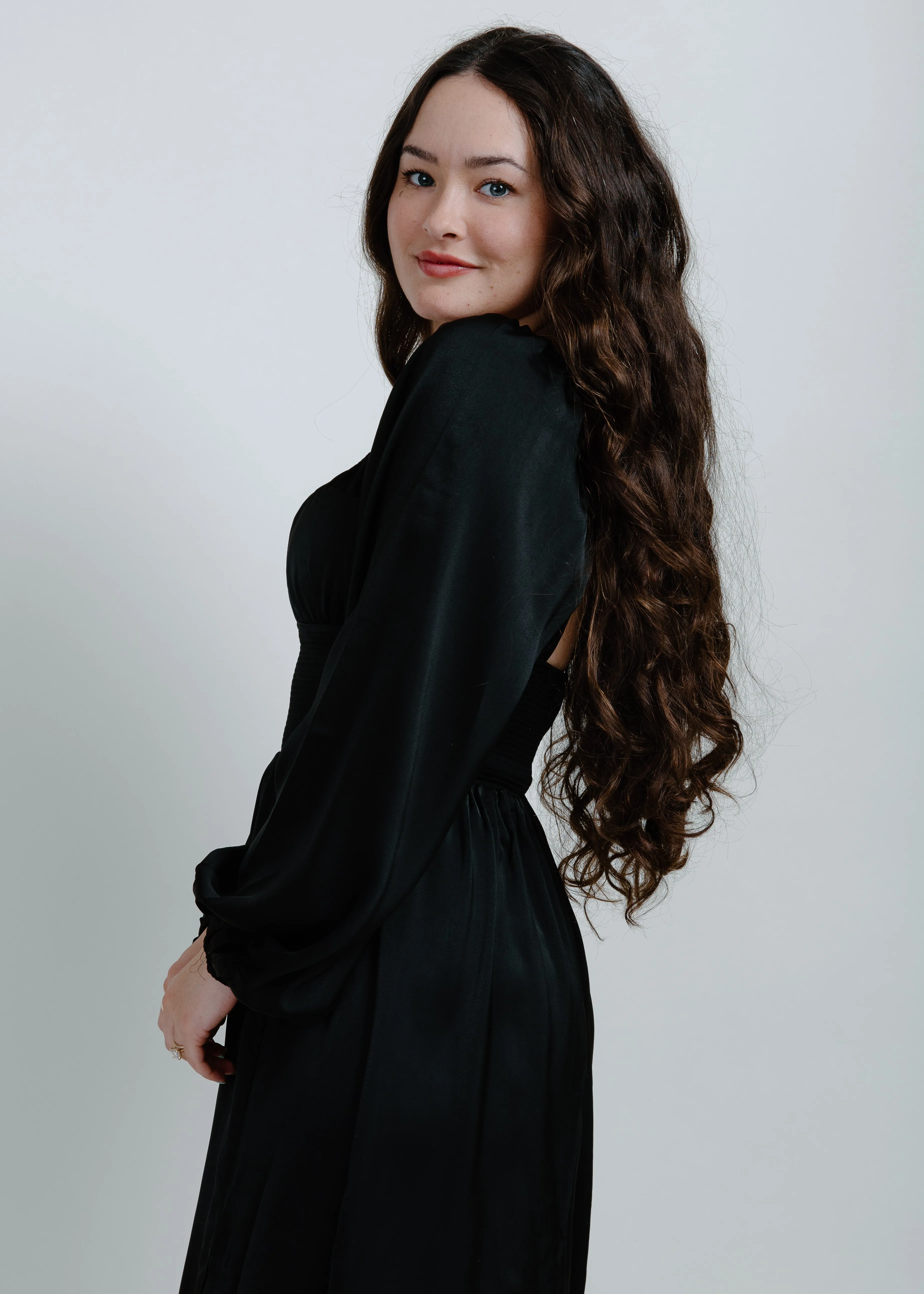 Nala Satin Midi Dress sold by Vinnie Louise product image thumbnail 2