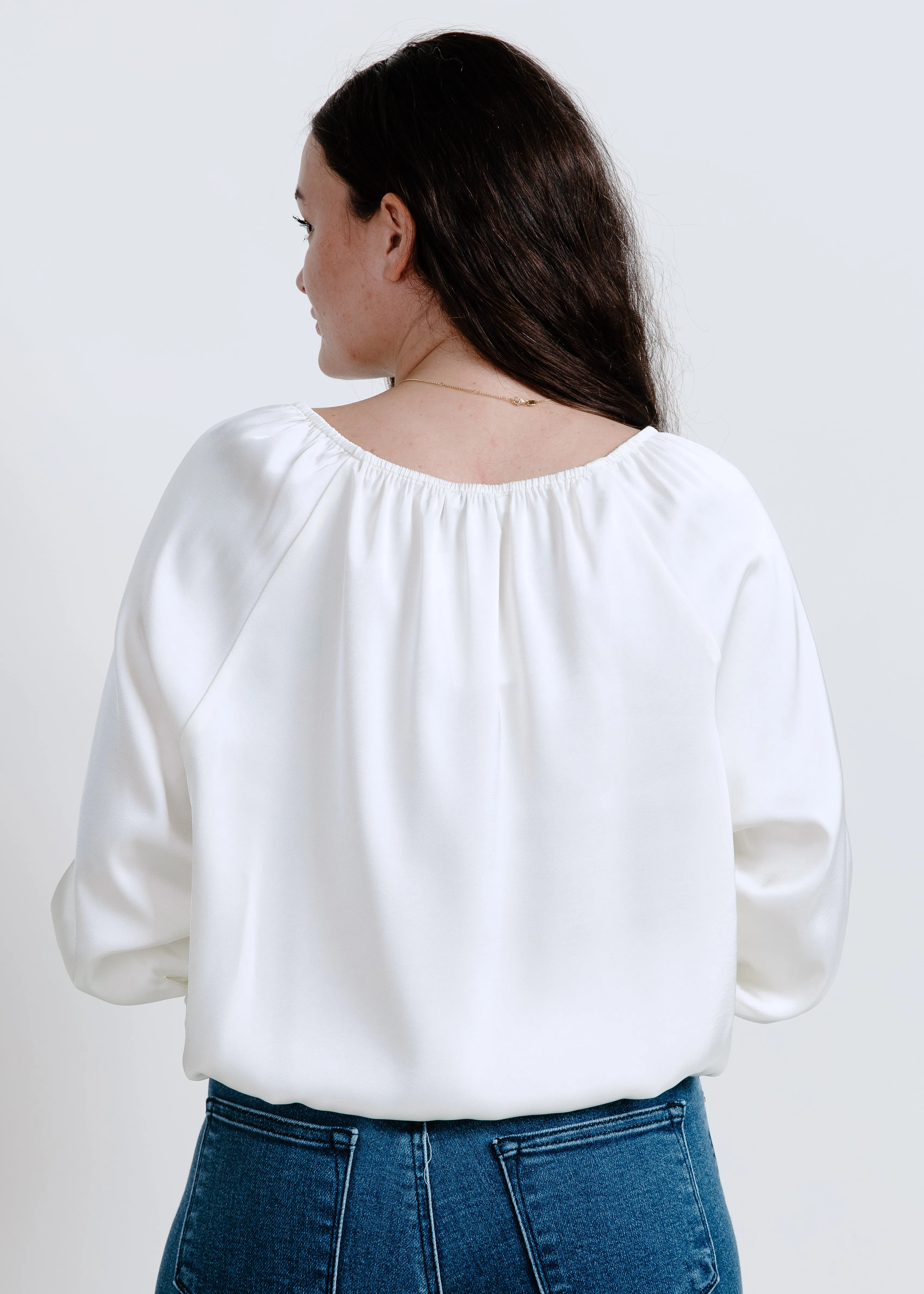 Amber Bubble Hem Blouse sold by Vinnie Louise product image thumbnail 3
