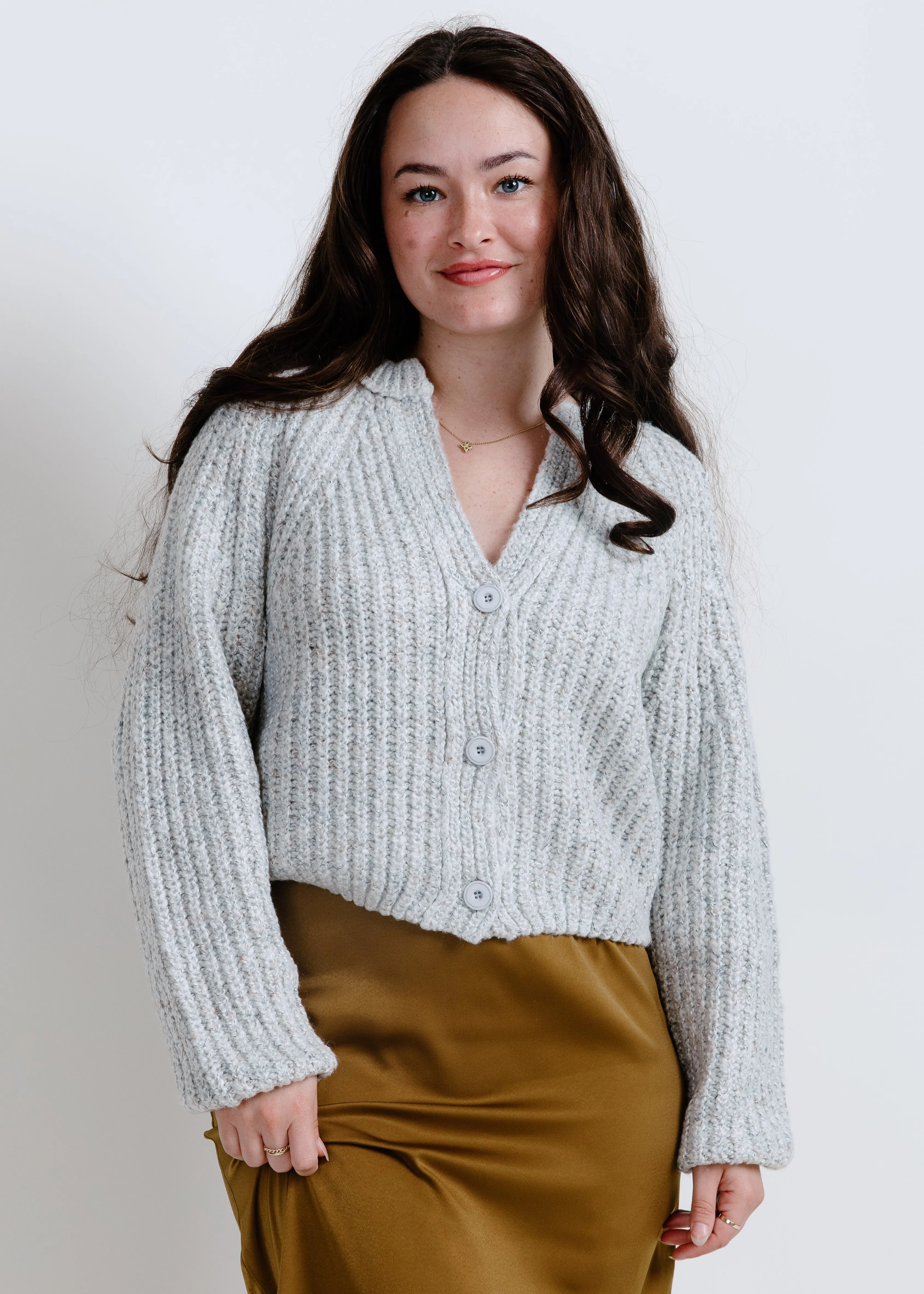 Kaity Satin Side Slit Midi Skirt sold by Vinnie Louise product image thumbnail 5