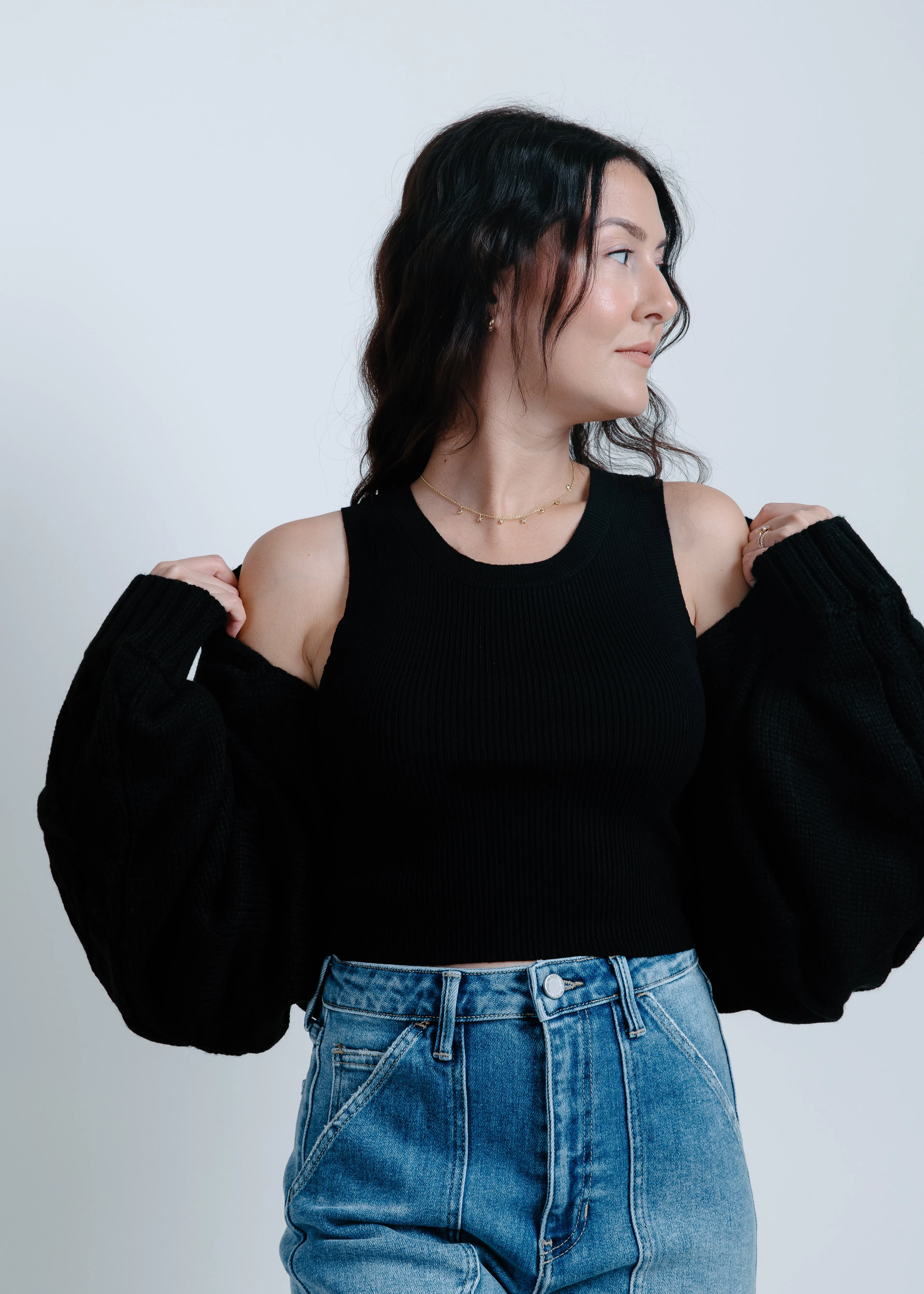 Mina Cable Knit Cardigan sold by Vinnie Louise product image thumbnail 4