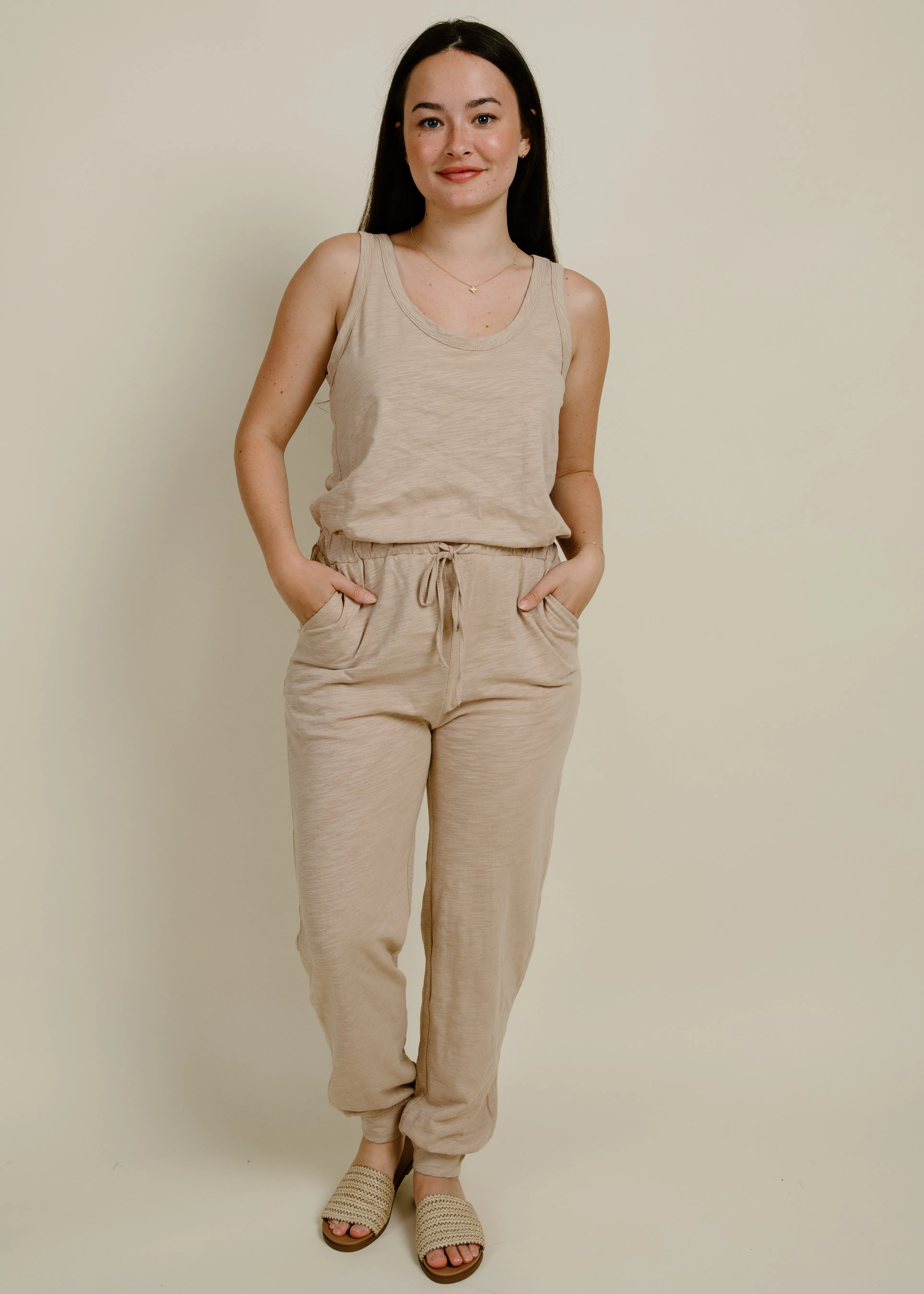 Camden Cozy Jumpsuit + Cardigan Set - Ash sold by Vinnie Louise product image thumbnail 5