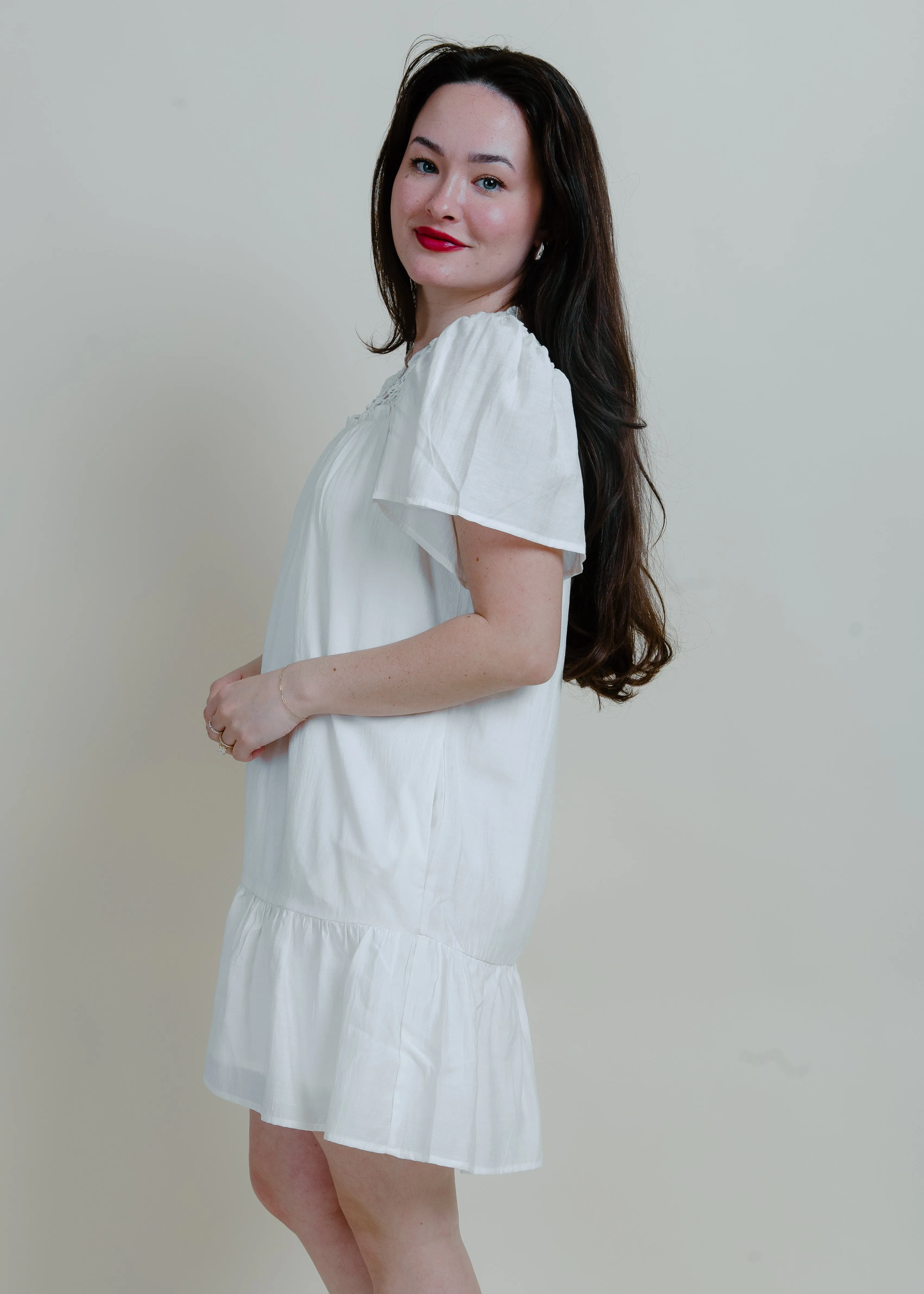 Viviana Crochet Mini Dress sold by Vinnie Louise product image thumbnail 2